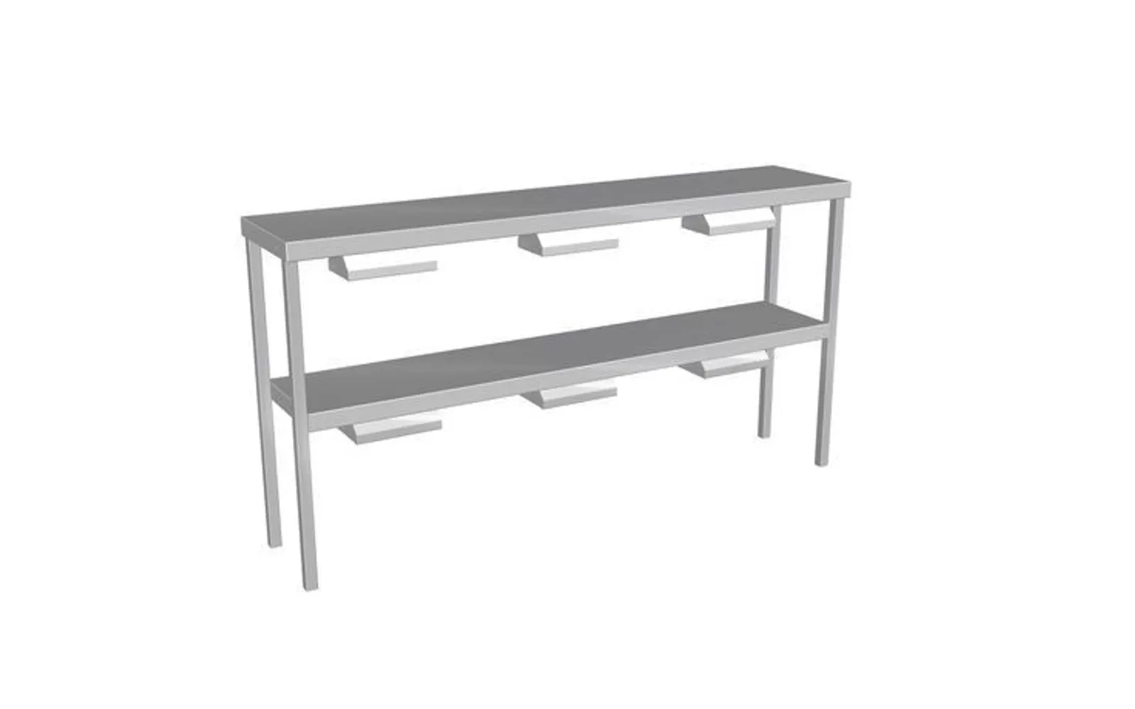 Culinaire CH.GDD.6 Double Gantry - 2 Tier Overshelf - Heated - Both Shelves - 6 Mod
