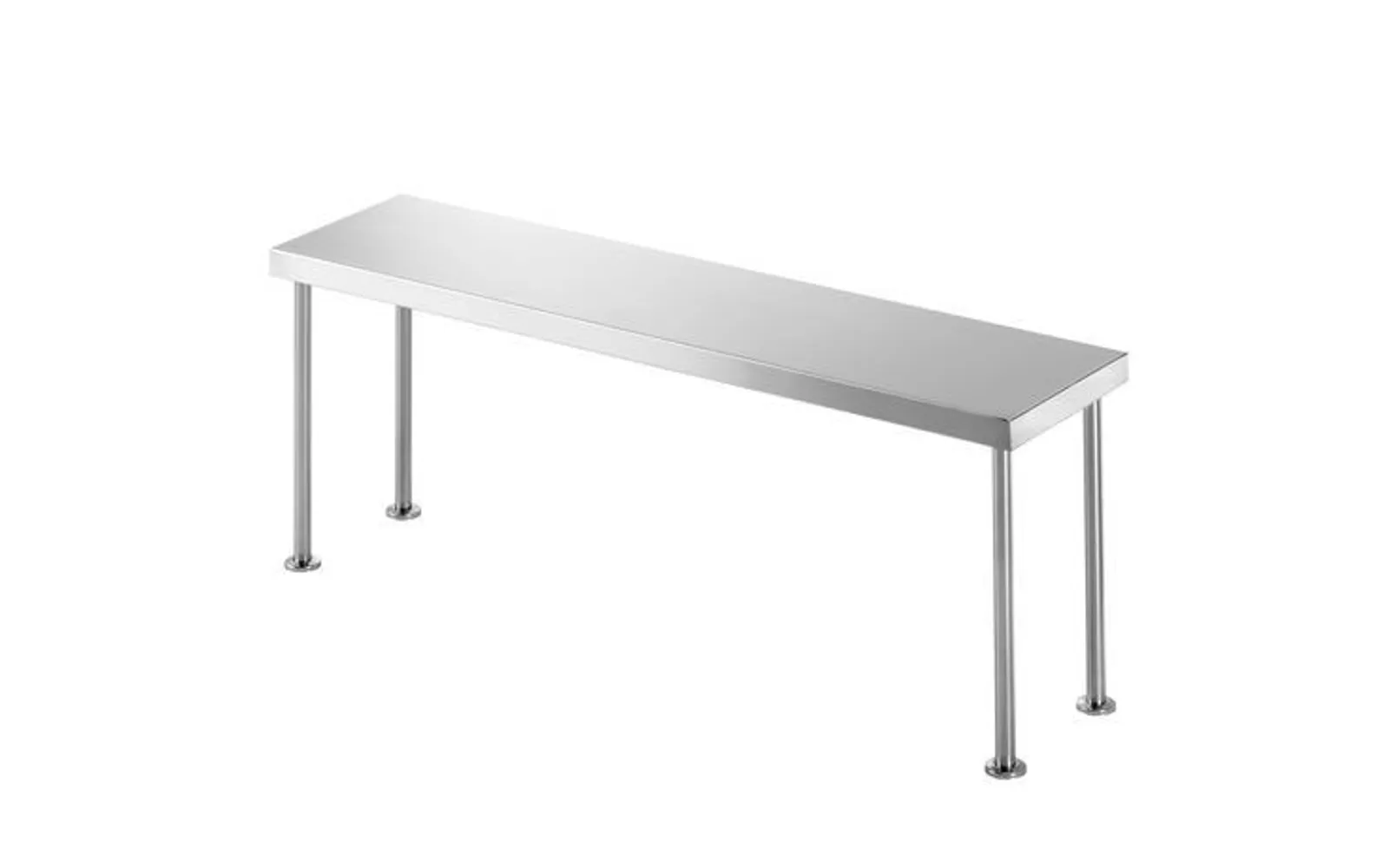 Simply Stainless SS12.0600 Single Bench Over Shelf - 600mm