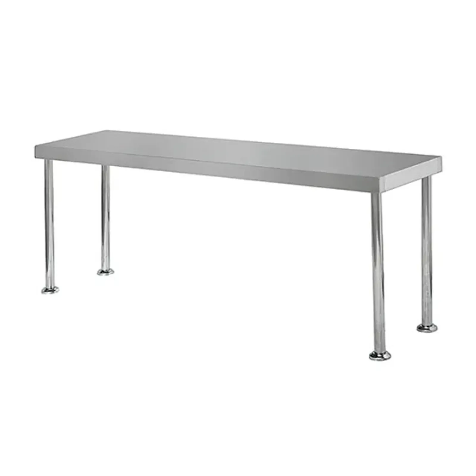 Simply Stainless SS12.1800 Single Bench Over Shelf - 1800mm