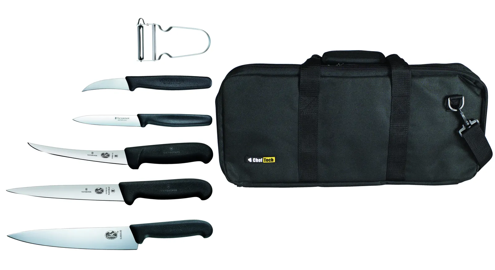 Victorinox 74198 7 Piece Apprentice-Hospitality Kit Black