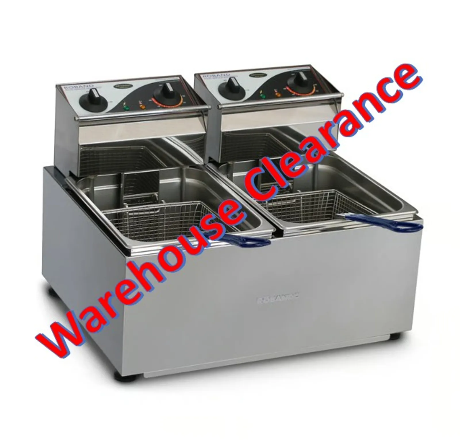 ROBAND F28 F Series Double  Pan Counter Top Fryer