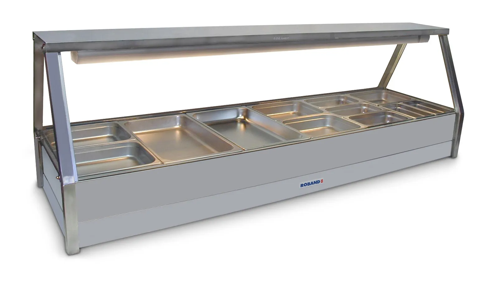Roband E26 - Straight Glass Hot Foodbar