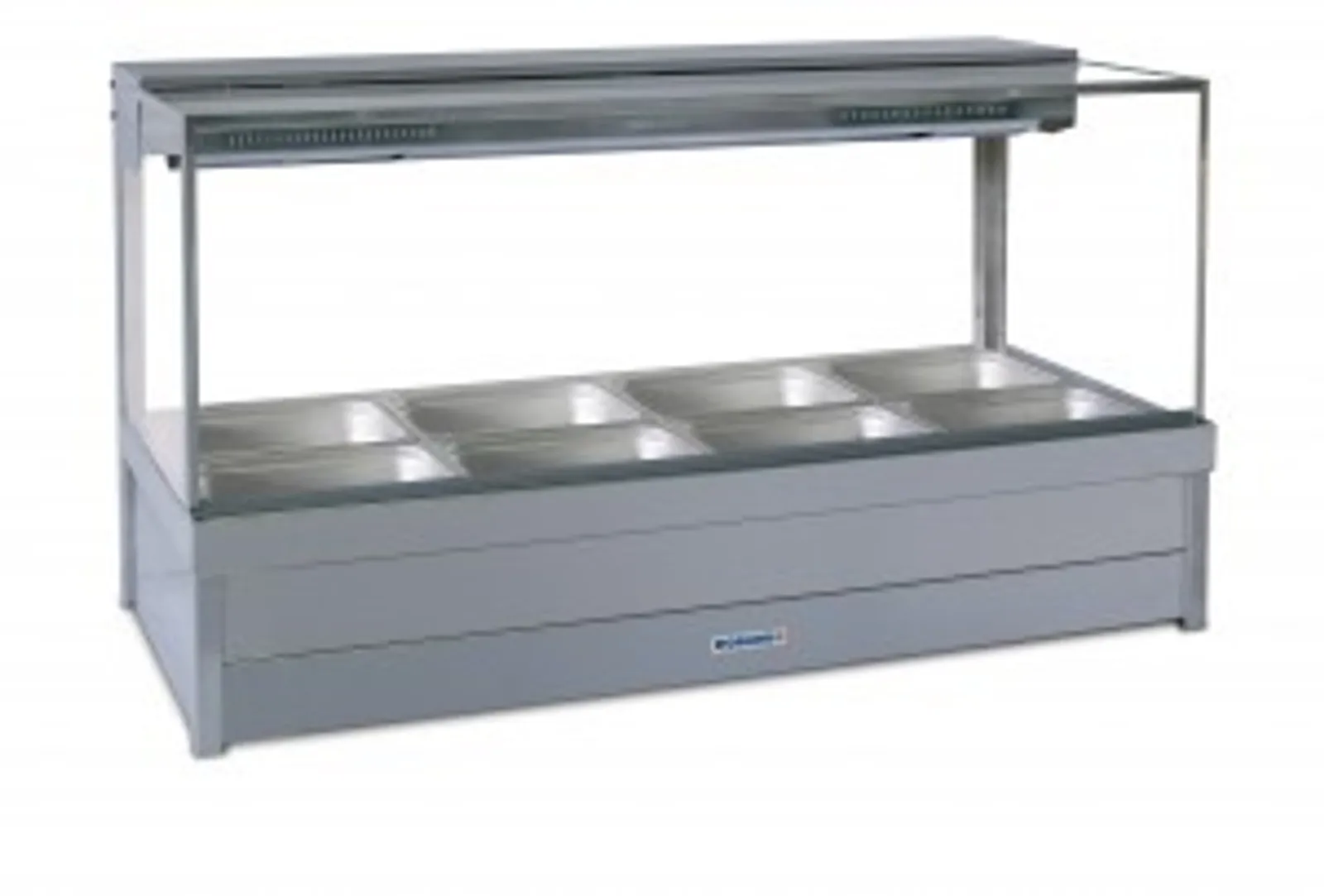 Roband S23 Square Glass Hot Foodbar