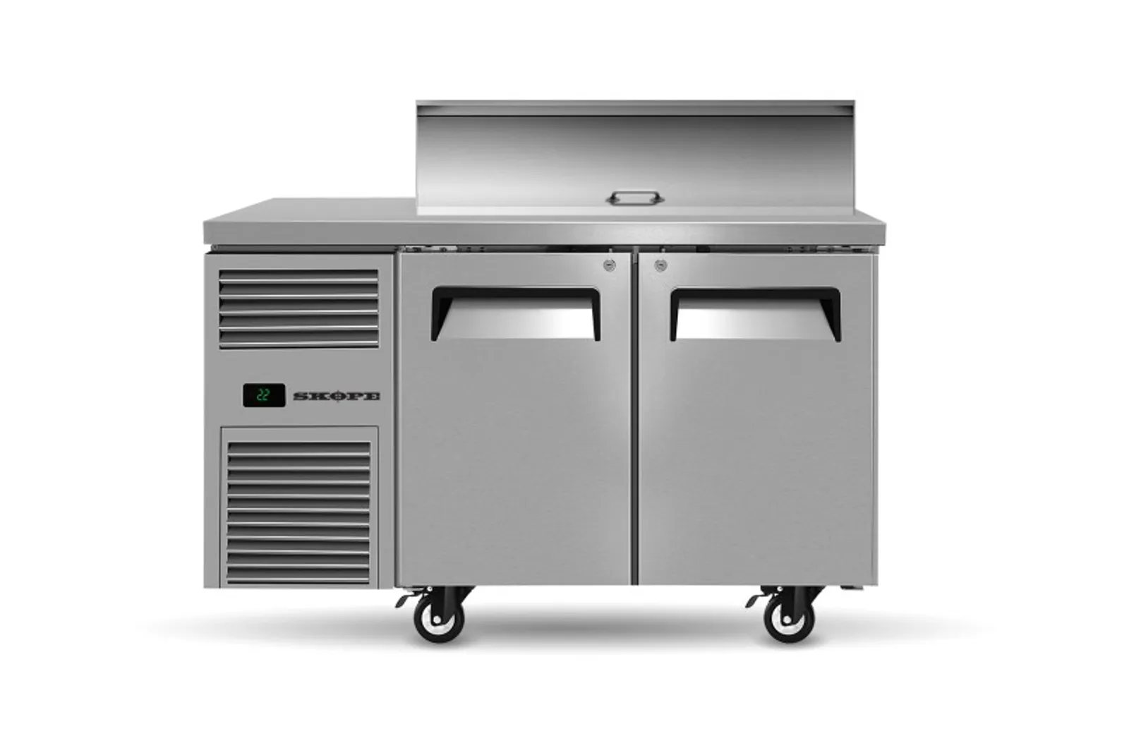Skope Reflex RF7.PPS.2.SD - 2 Solid Door Salad Preparation Fridge