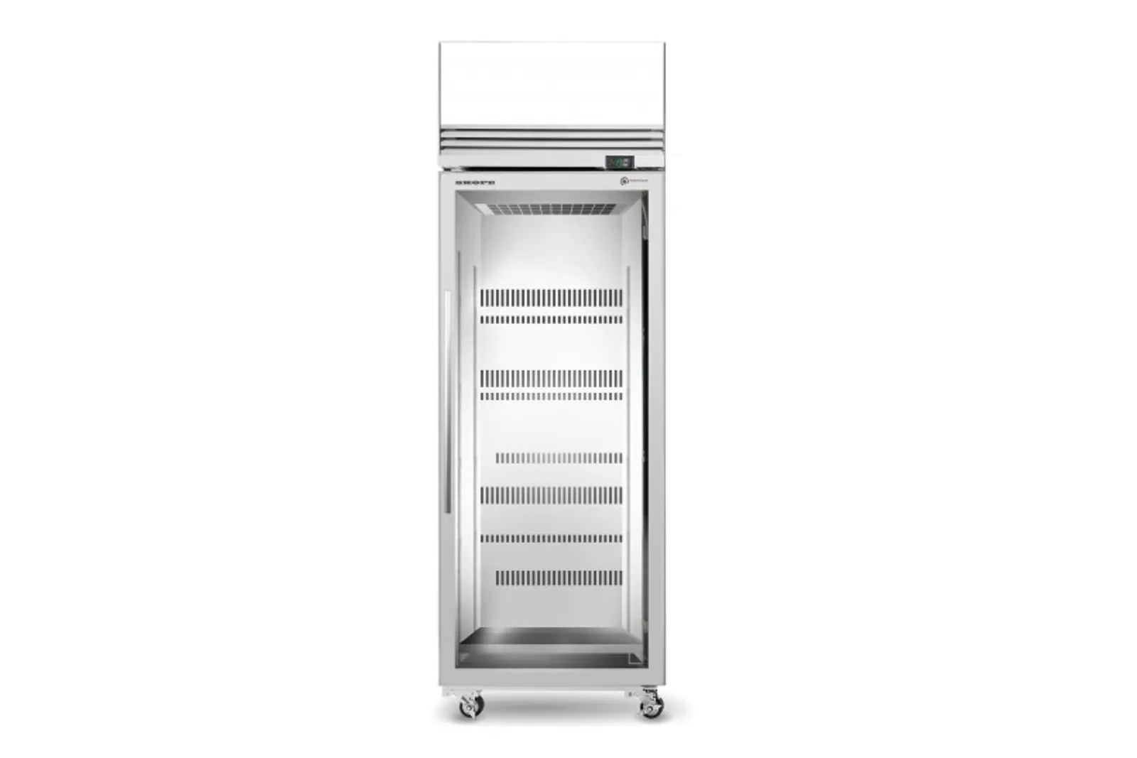 SKOPE ActiveCore TMF650N-ICE Glass Door Display Freezer, Lit Sign