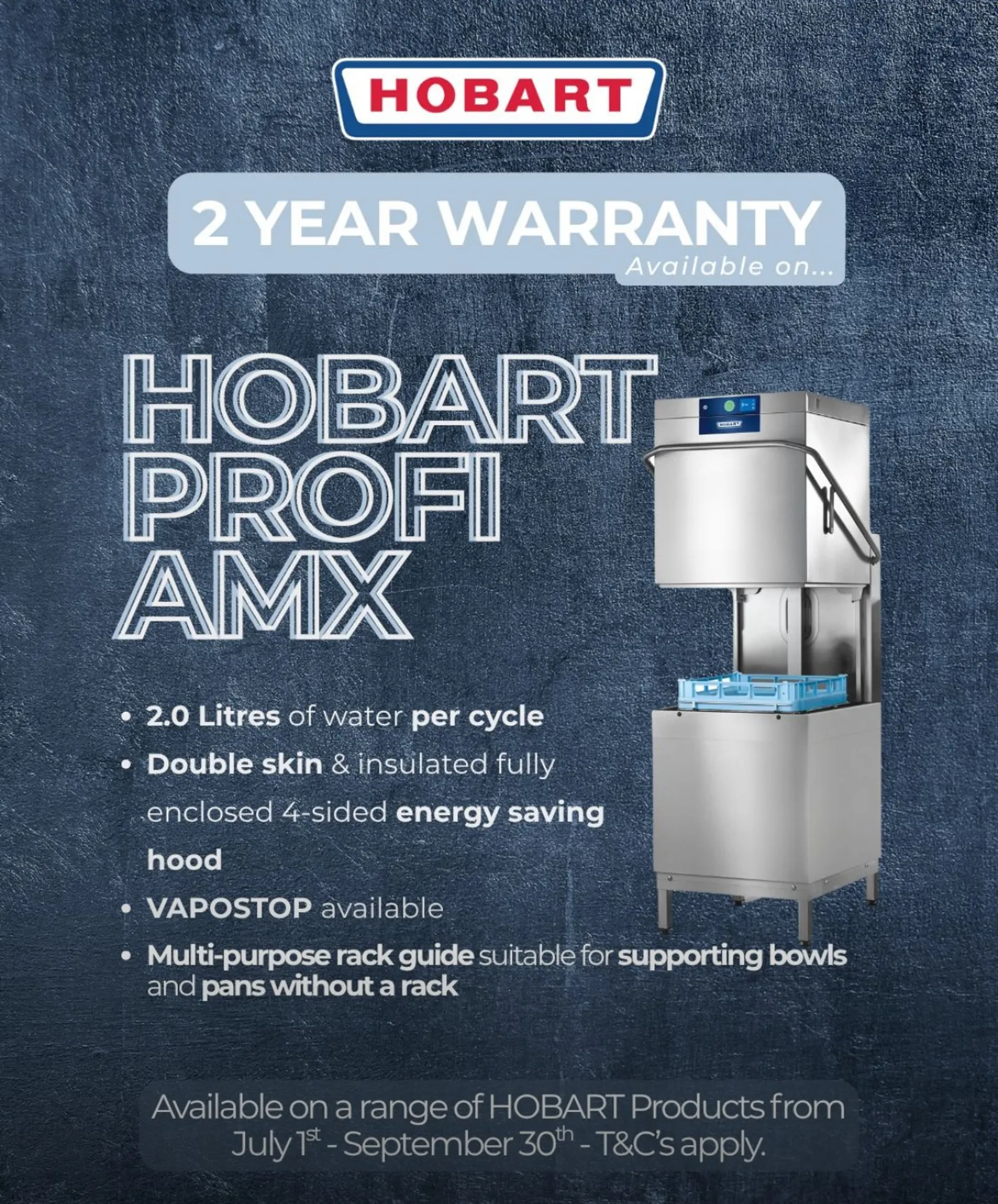 Hobart Ecomax Plus G415 Compact Glasswasher