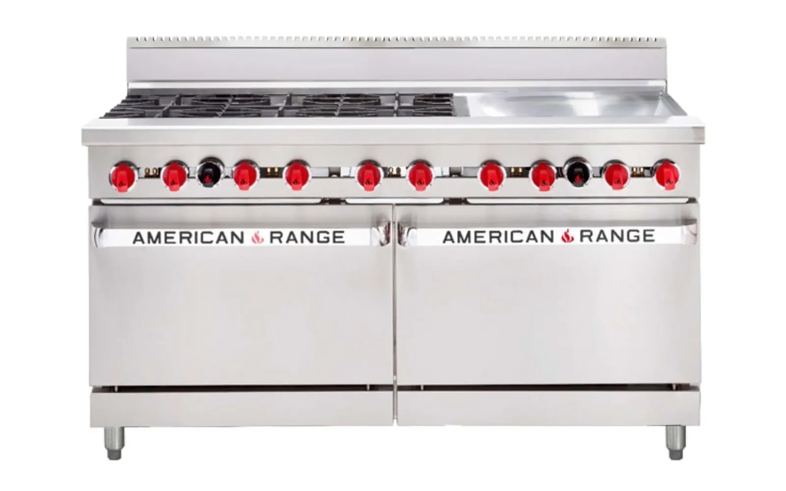 American Range AAR.6B.24G.P - 60" 6 Burner Oven Range, ULPG - Clearance