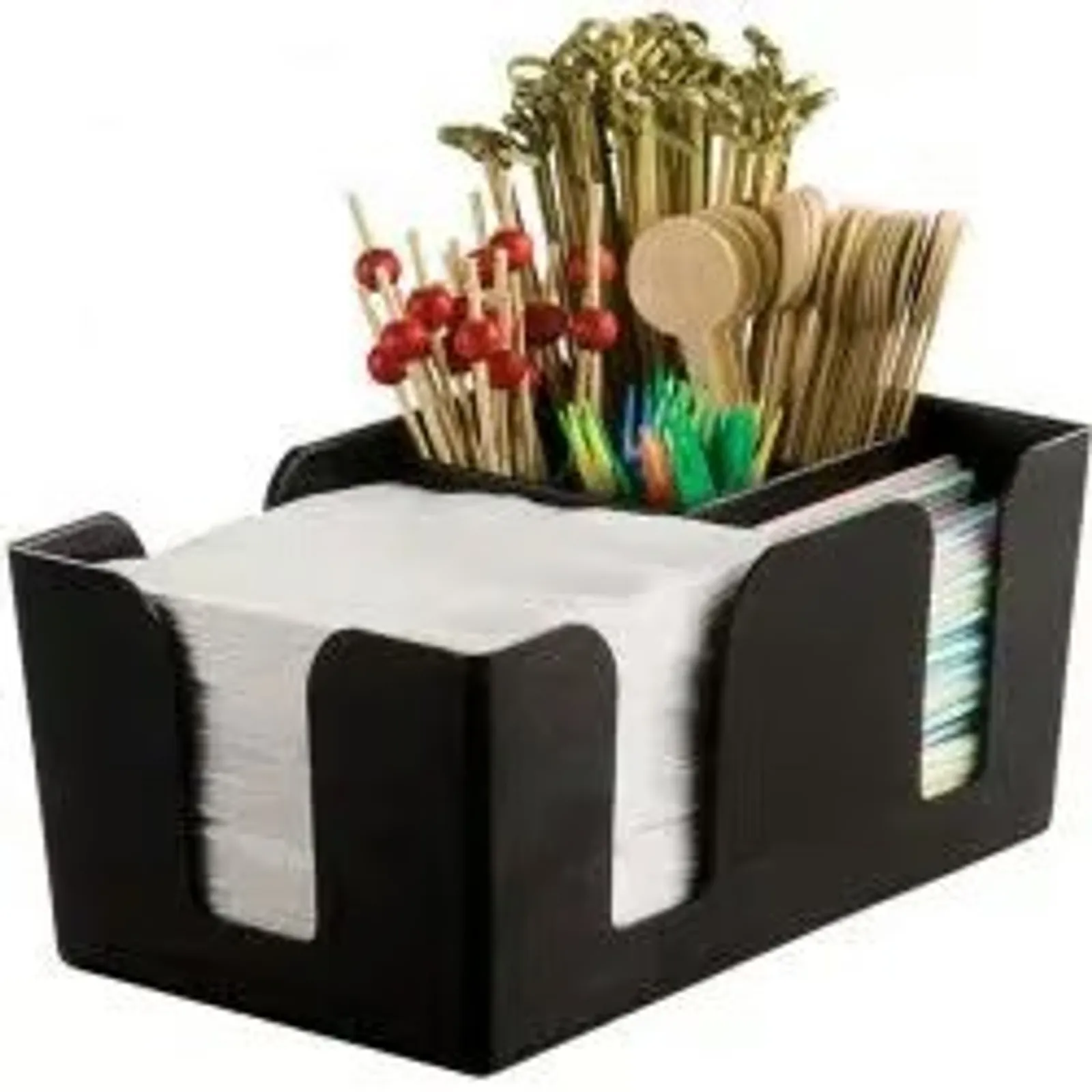 Bar Caddy Napkin Straw Holder