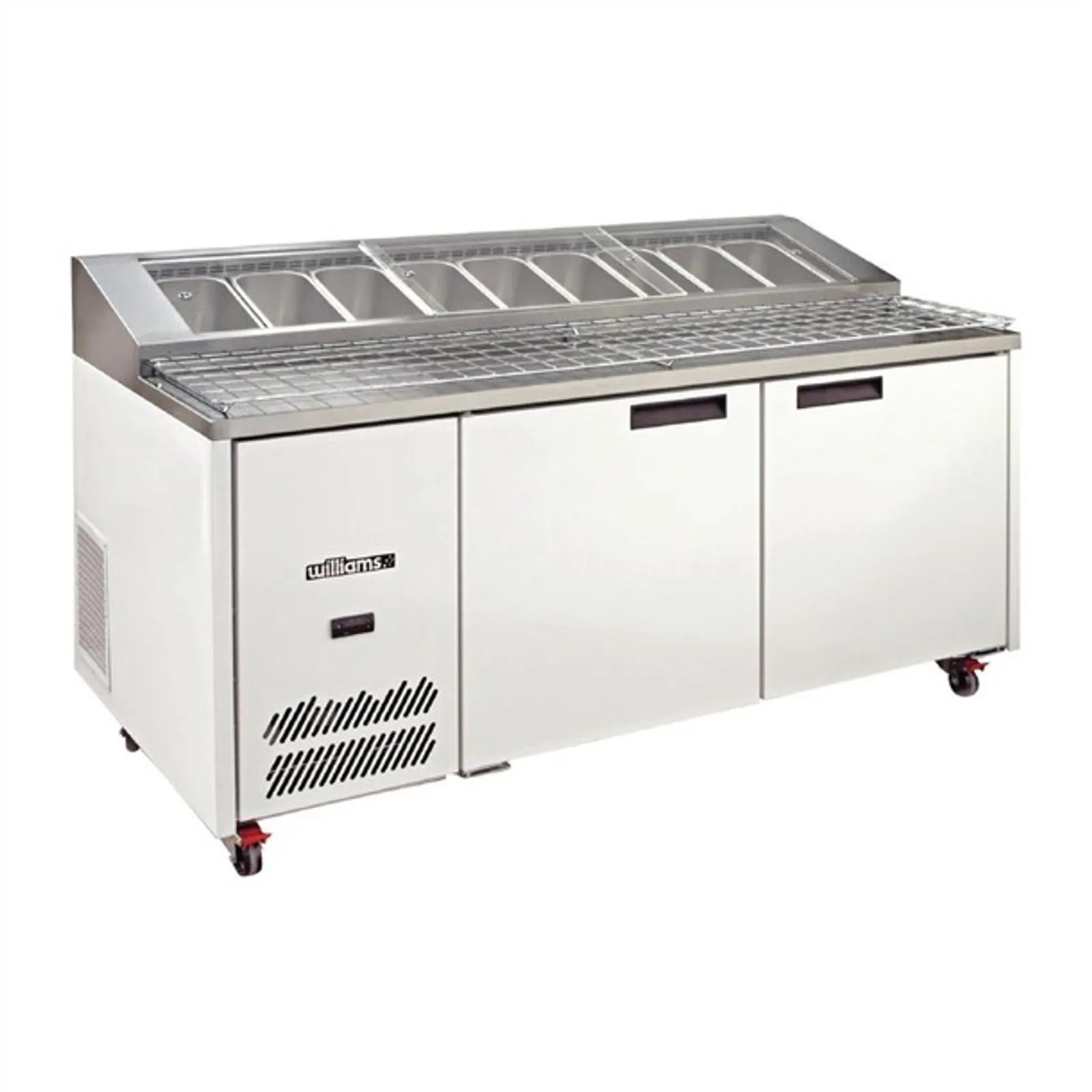 Williams HJ2PCBA Jade PC - 2 Door Pizza Prep Counter, White