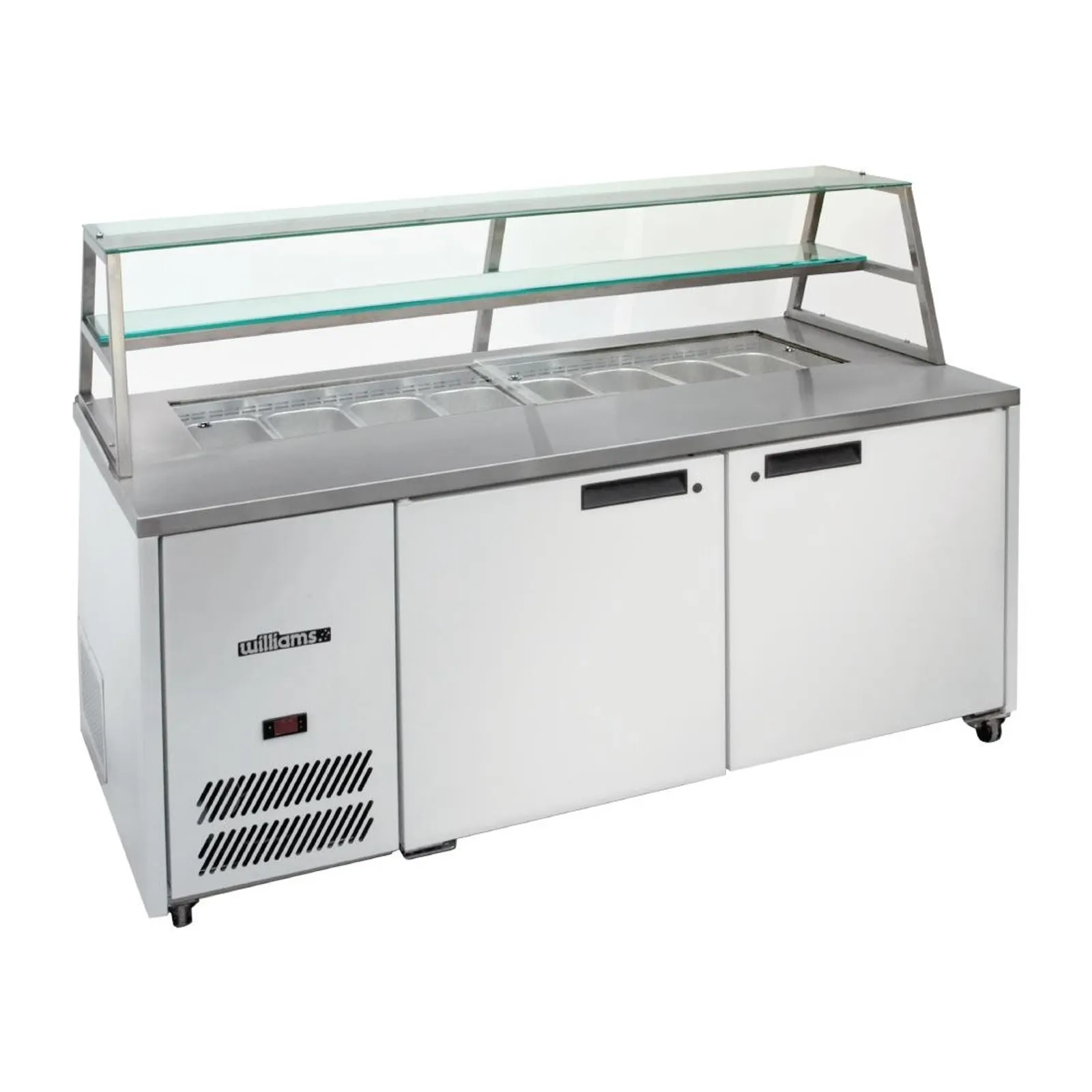 Williams HJ2SCBA Jade SC - 2 Door Sandwich Prep Counter, White