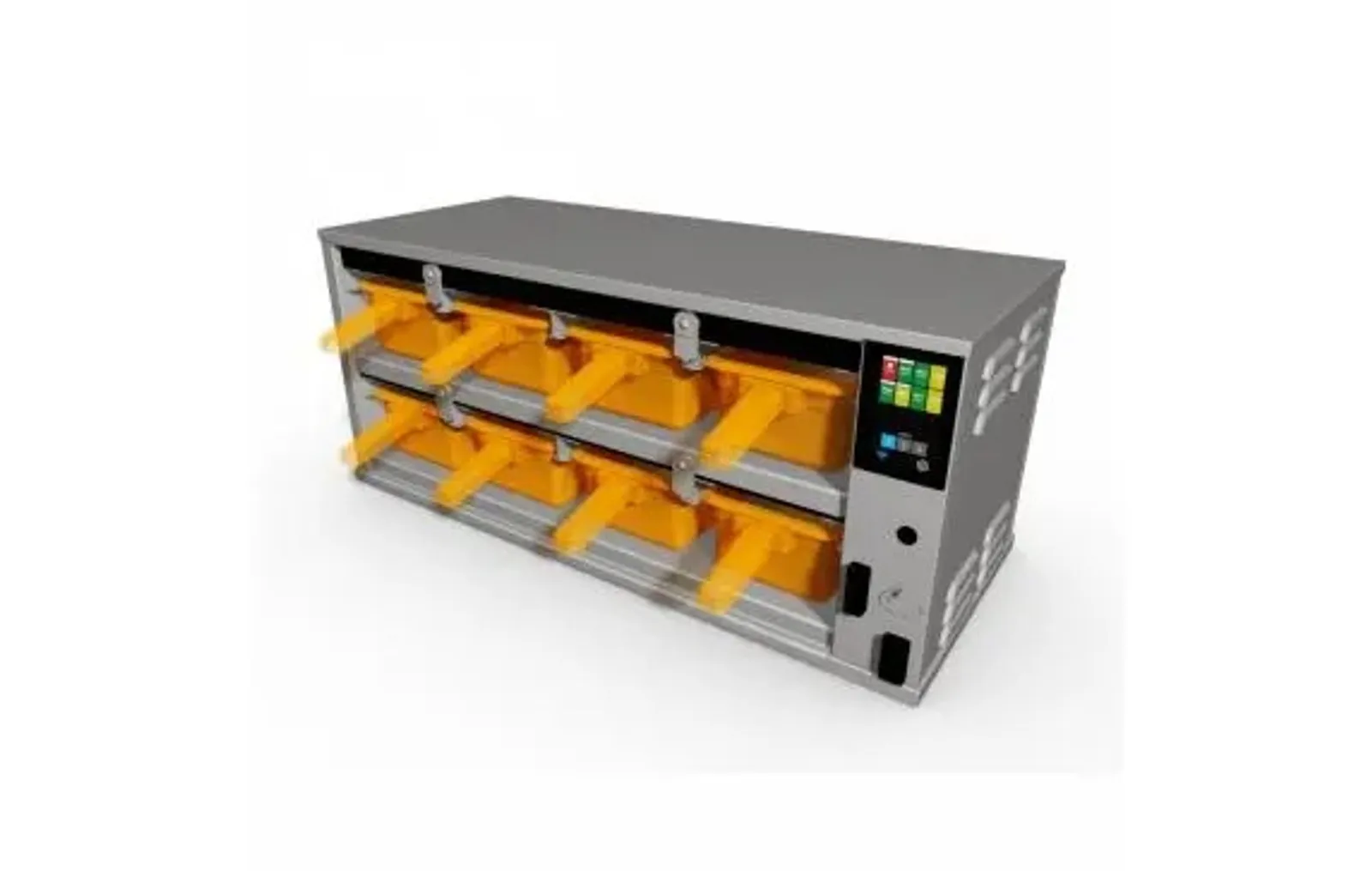 Duke RFHU-24-DL084GM Hot Holding Cabinet, 2 High 4 Wide, 100mm Deep