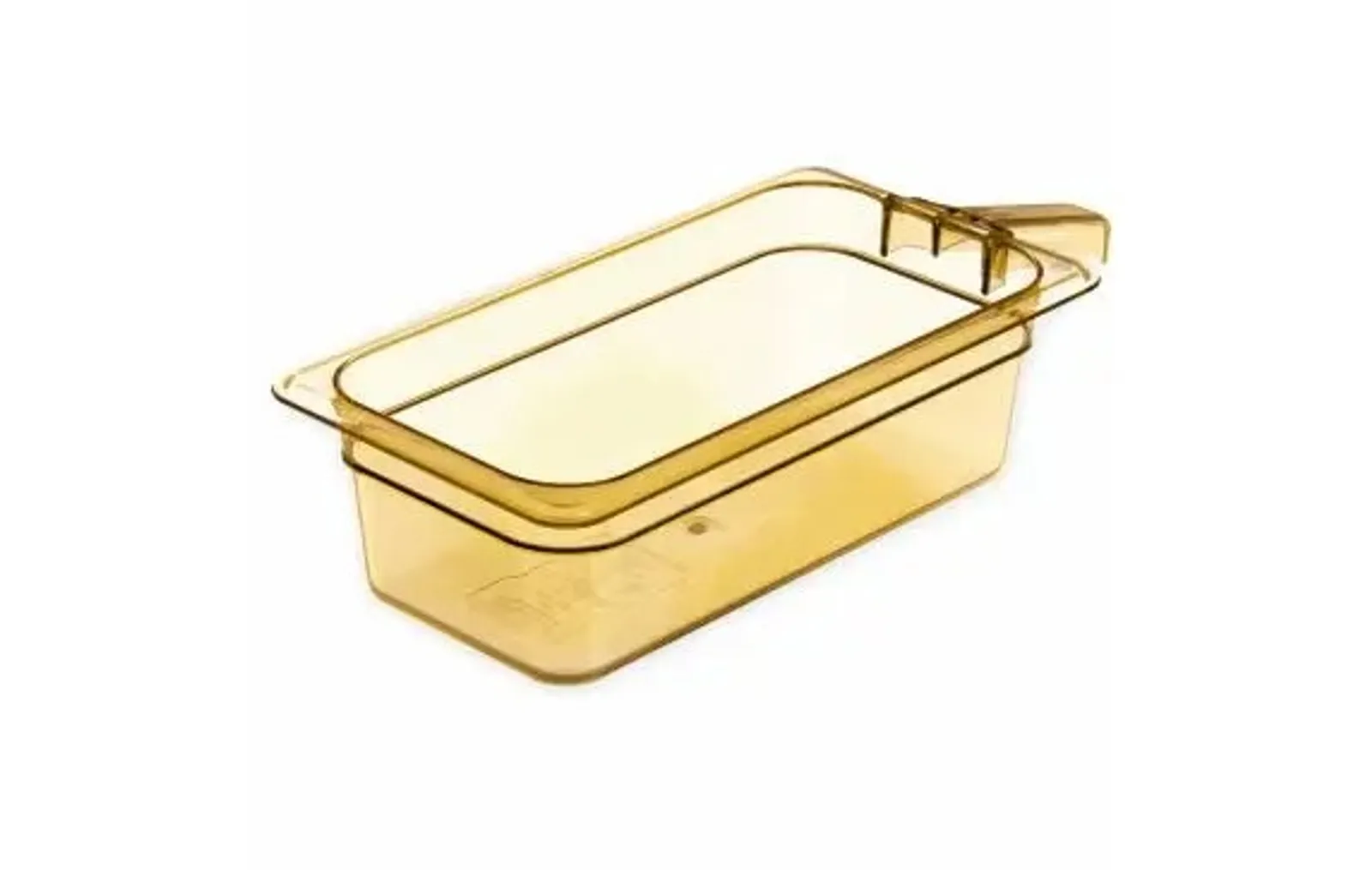 Duke 30861H13 Single Handled Amber Pans, 1/3 size, 102mm