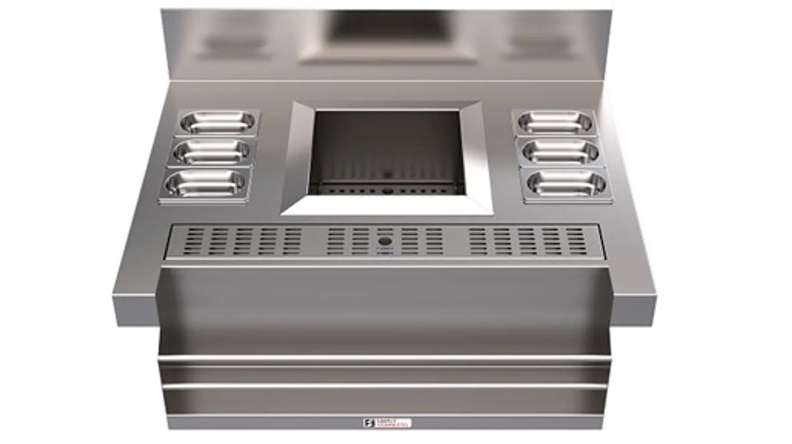 Simply Stainless SBM.CS.7.0950 - Cocktail Station 950mm Wide