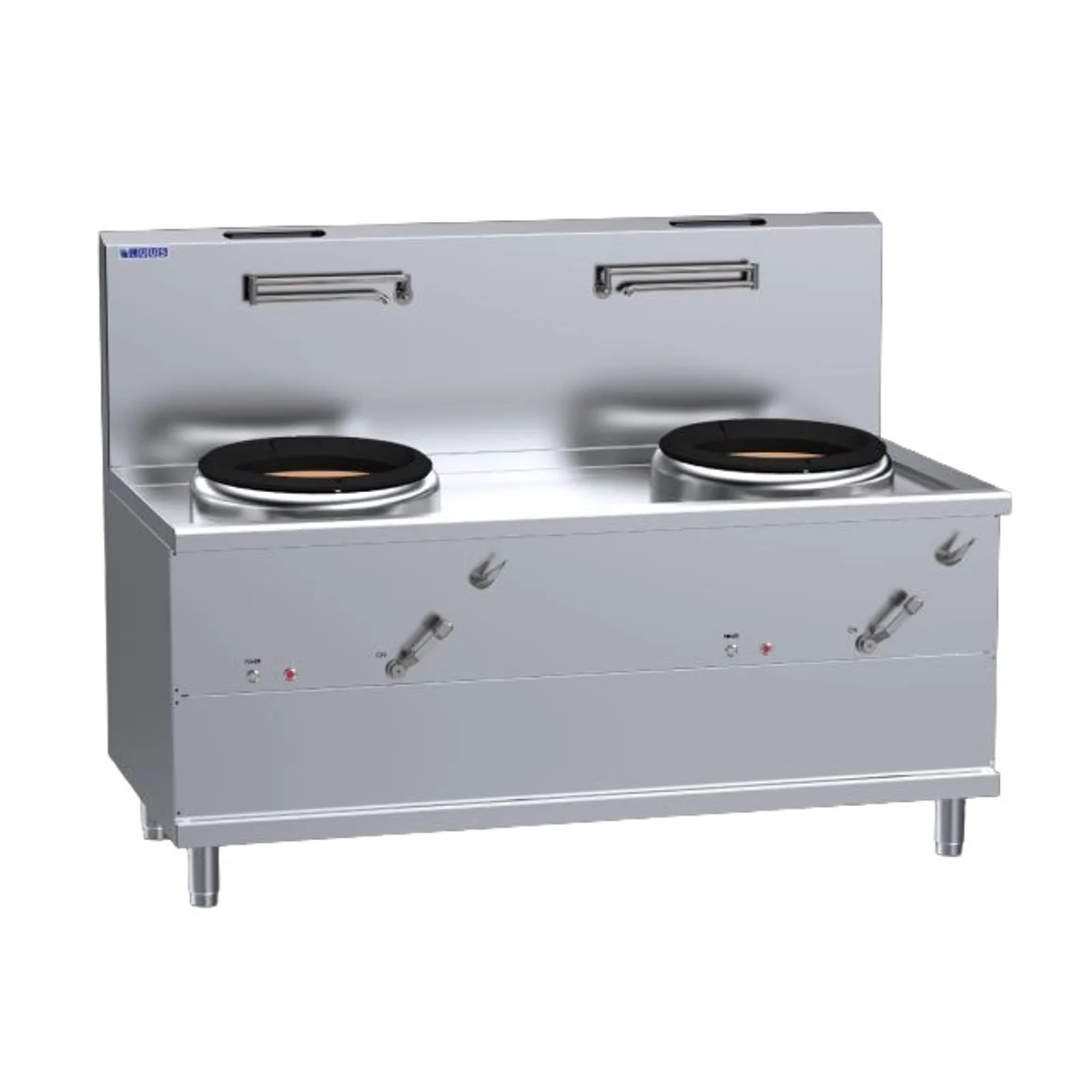 LUUS WV-2A Fo San Wok - 2 Air-Blast Burners