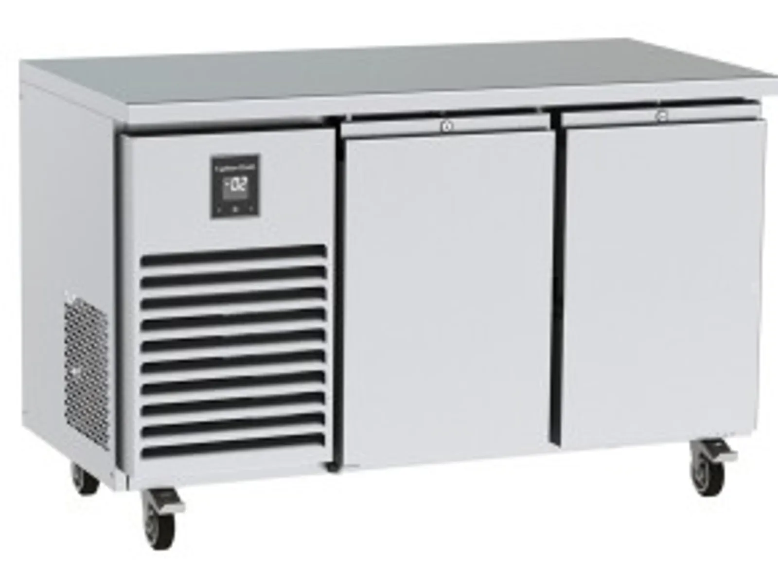 CyberChill LCU211 - 2 Door Counter Freezer GN 1/1
