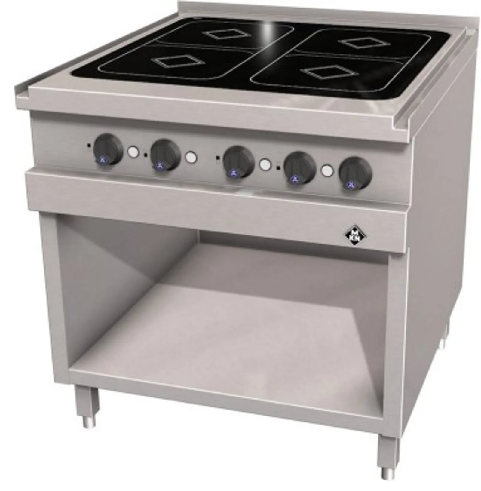 MKN 2023105 - Electric Induction Range 4-Zone Optima 850