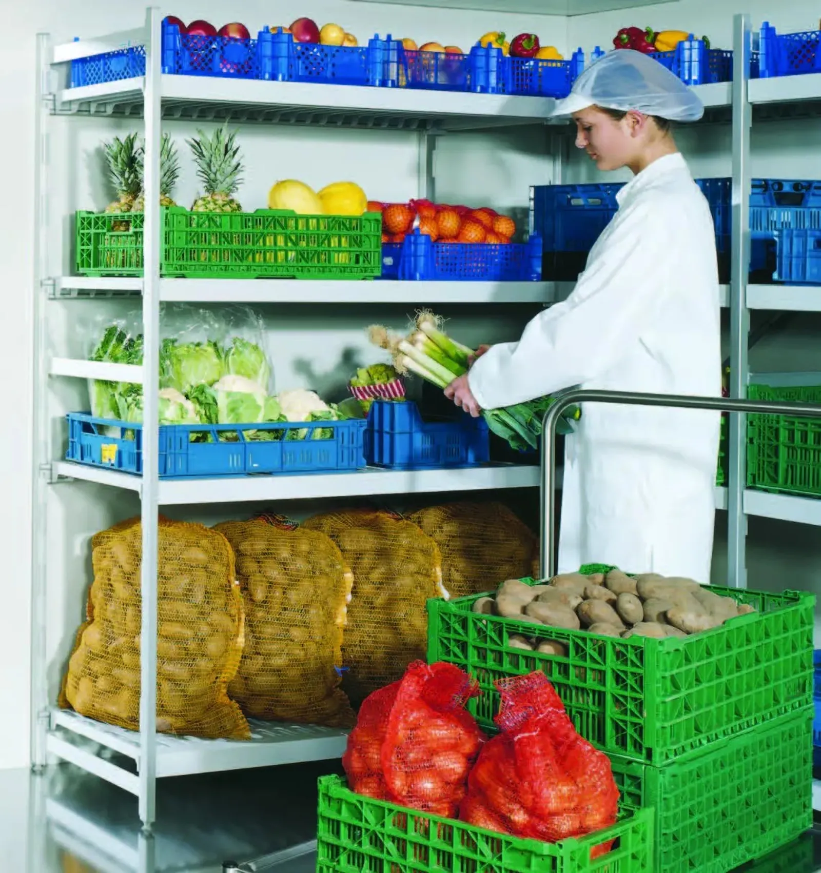 Hupfer Norm 12 Easy Clean - 4 Tier Shelving Kits