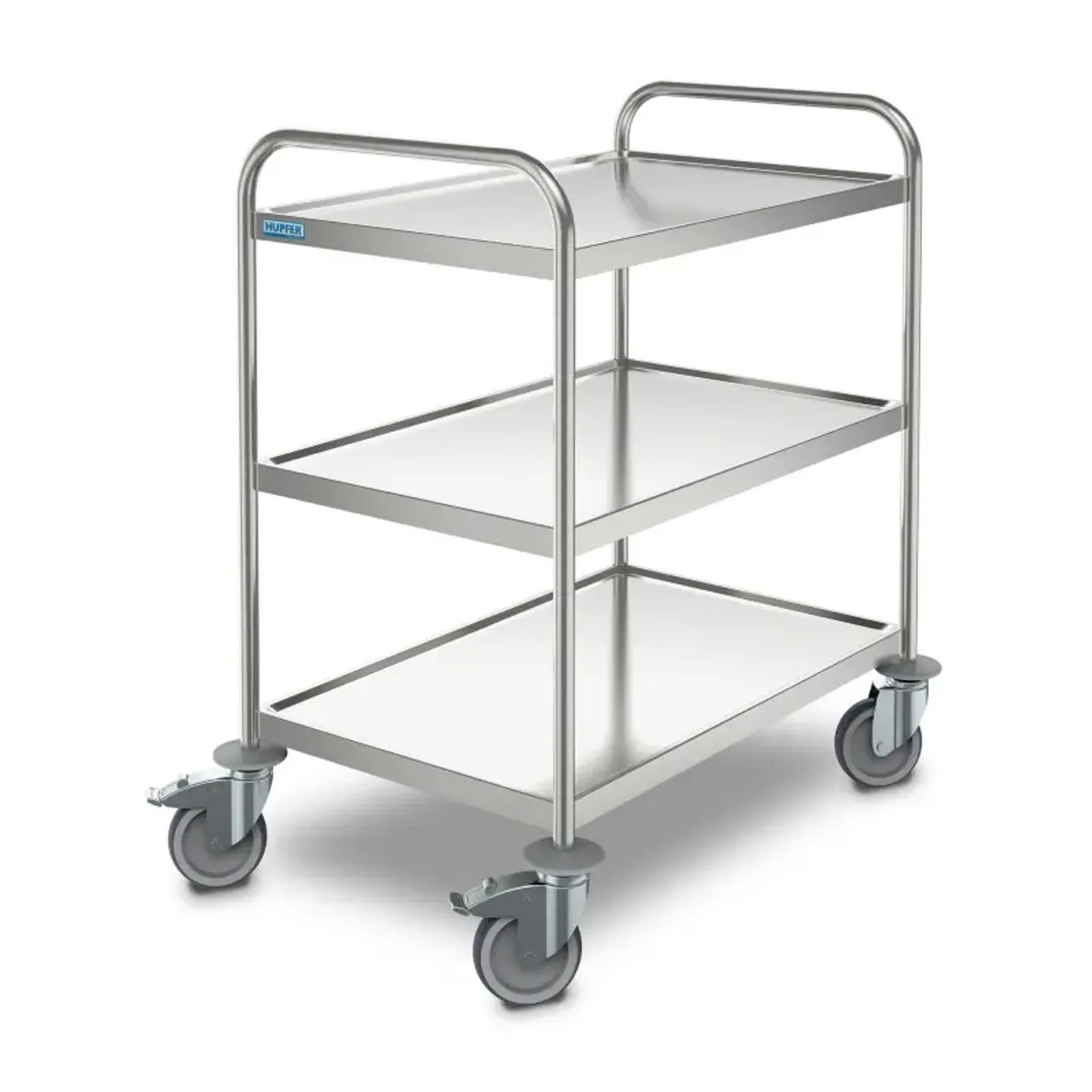 Hupfer SW-6X4-3 - Stainless Steel General Purpose Trolley
