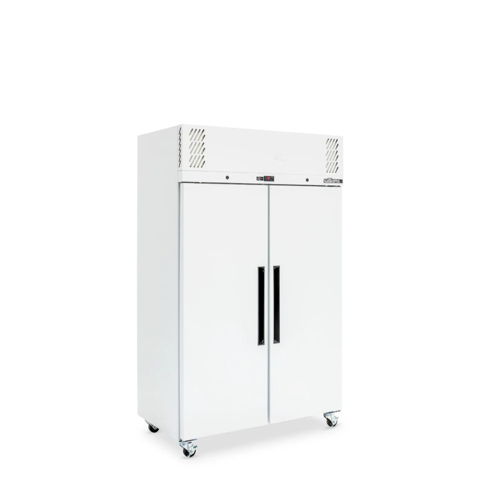 Williams HP2SW Pearl - 2 Solid Door Upright Fridge, White