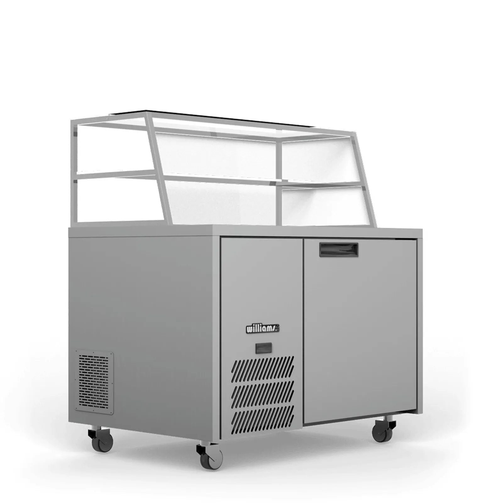 Williams HJ1SCBASS Jade SC - 1 Door Sandwich Prep Counter, Stainless Steel