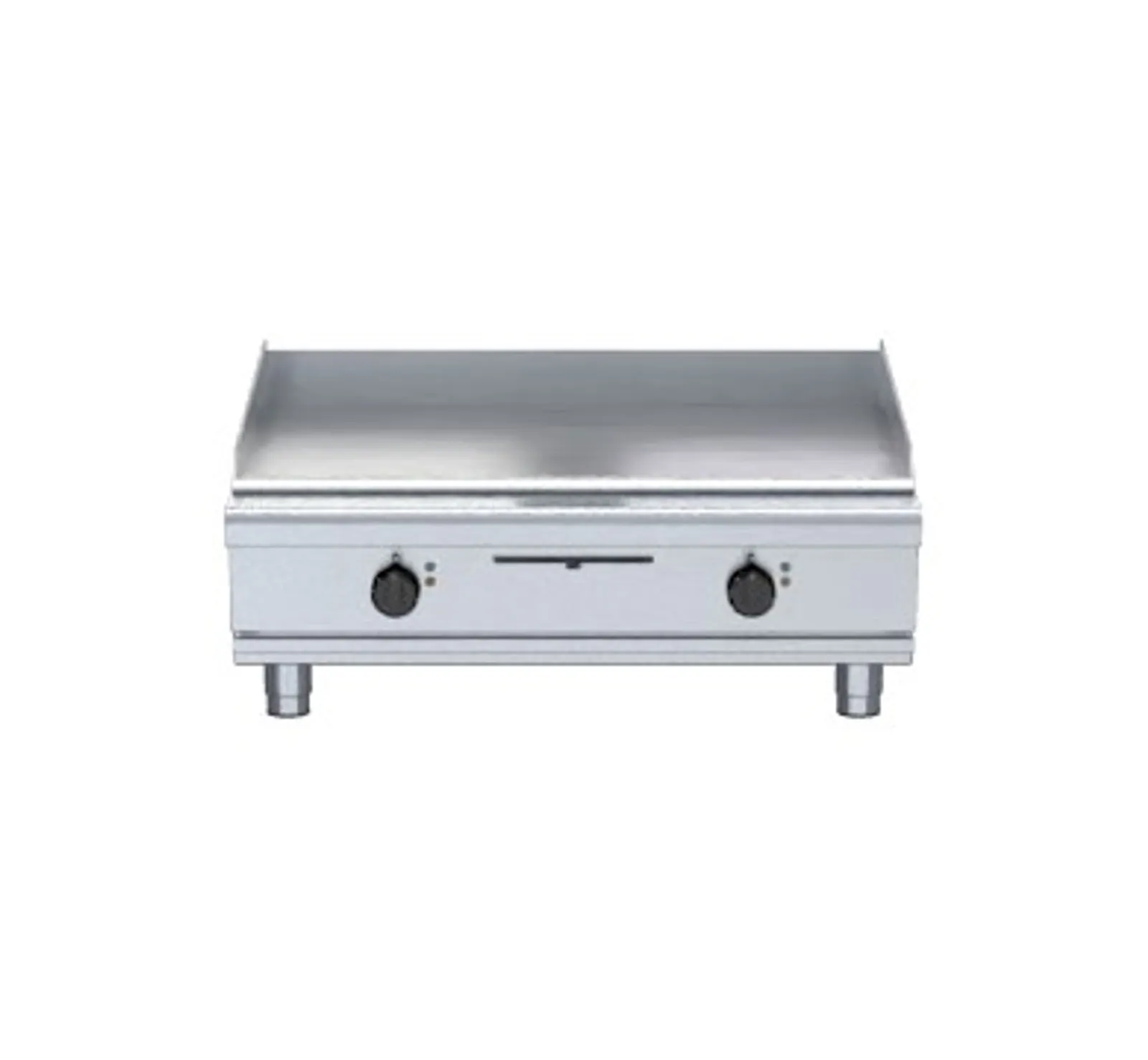 Waldorf 800 Series GPL8900E-B - 900mm Electric Griddle Low Back Version Bench Model