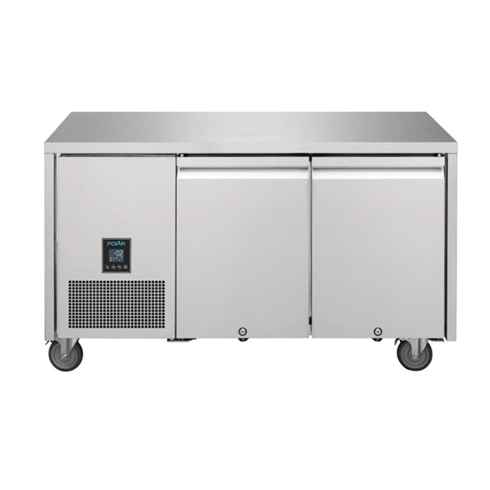 Polar UA005-A U-Series - Premium Double Door Counter Fridge 267Ltr