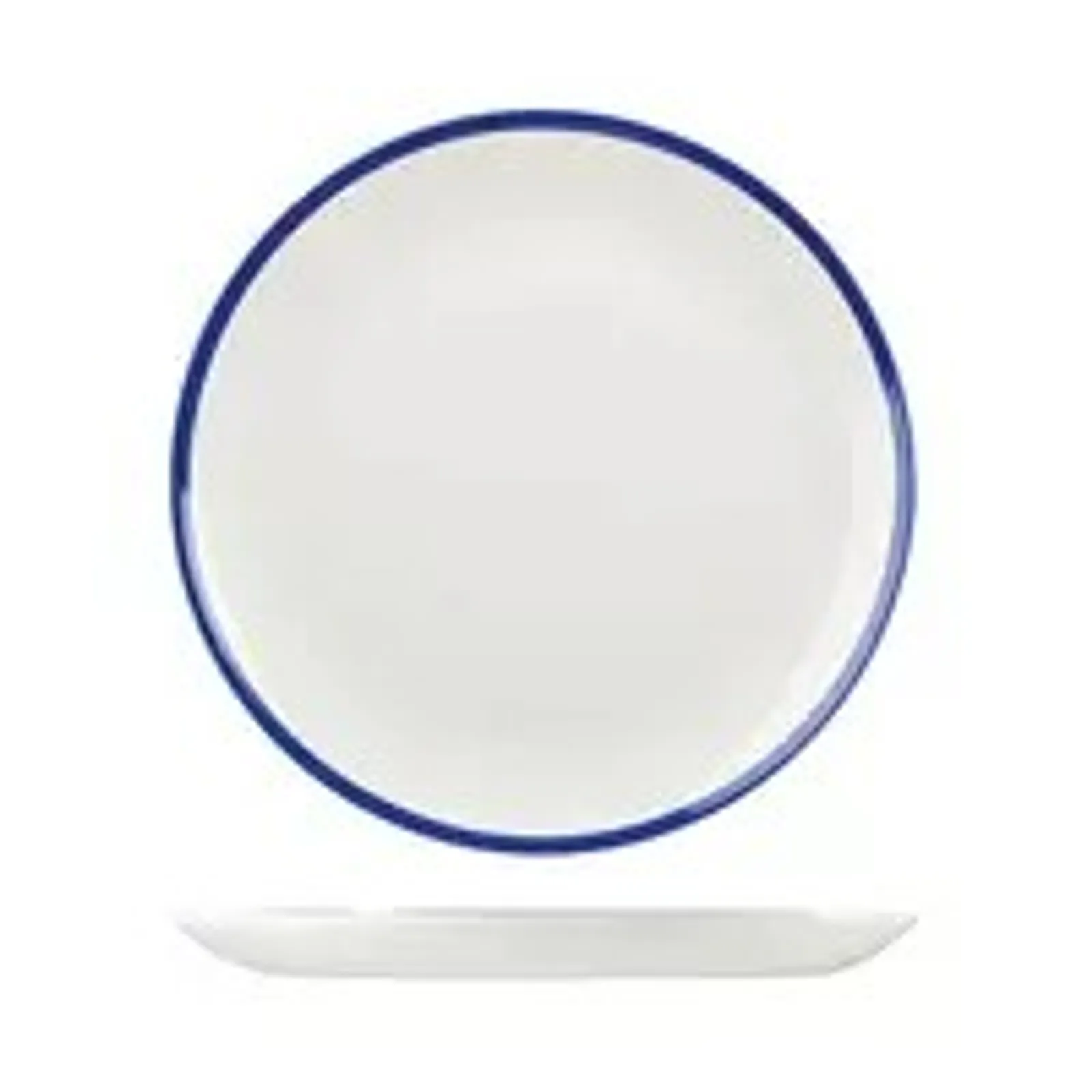 Churchill 9955129 Retro Blue - Round Coupe Plate 288mm