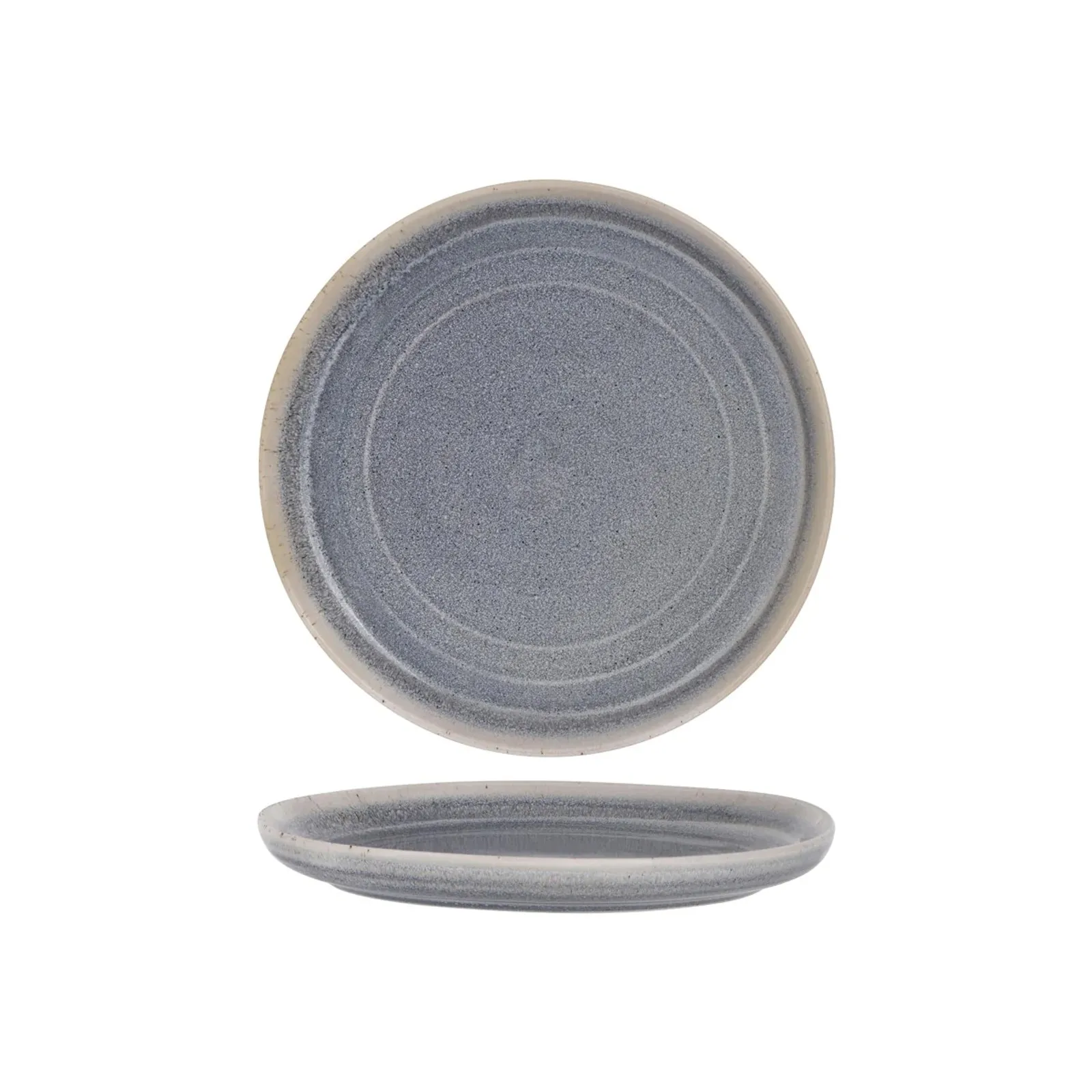 Tablekraft 907481 - Urban Linea Ocean Blue Round Coupe Plate 220mm
