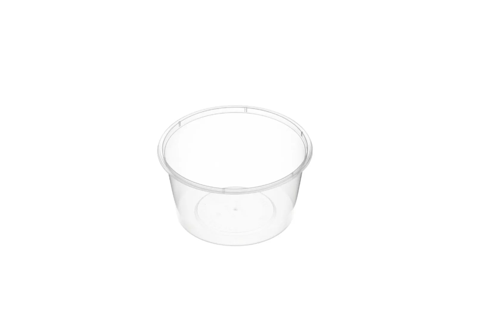 GenFac CONRD440 - 440ml Round Plastic Container (500 Pcs)