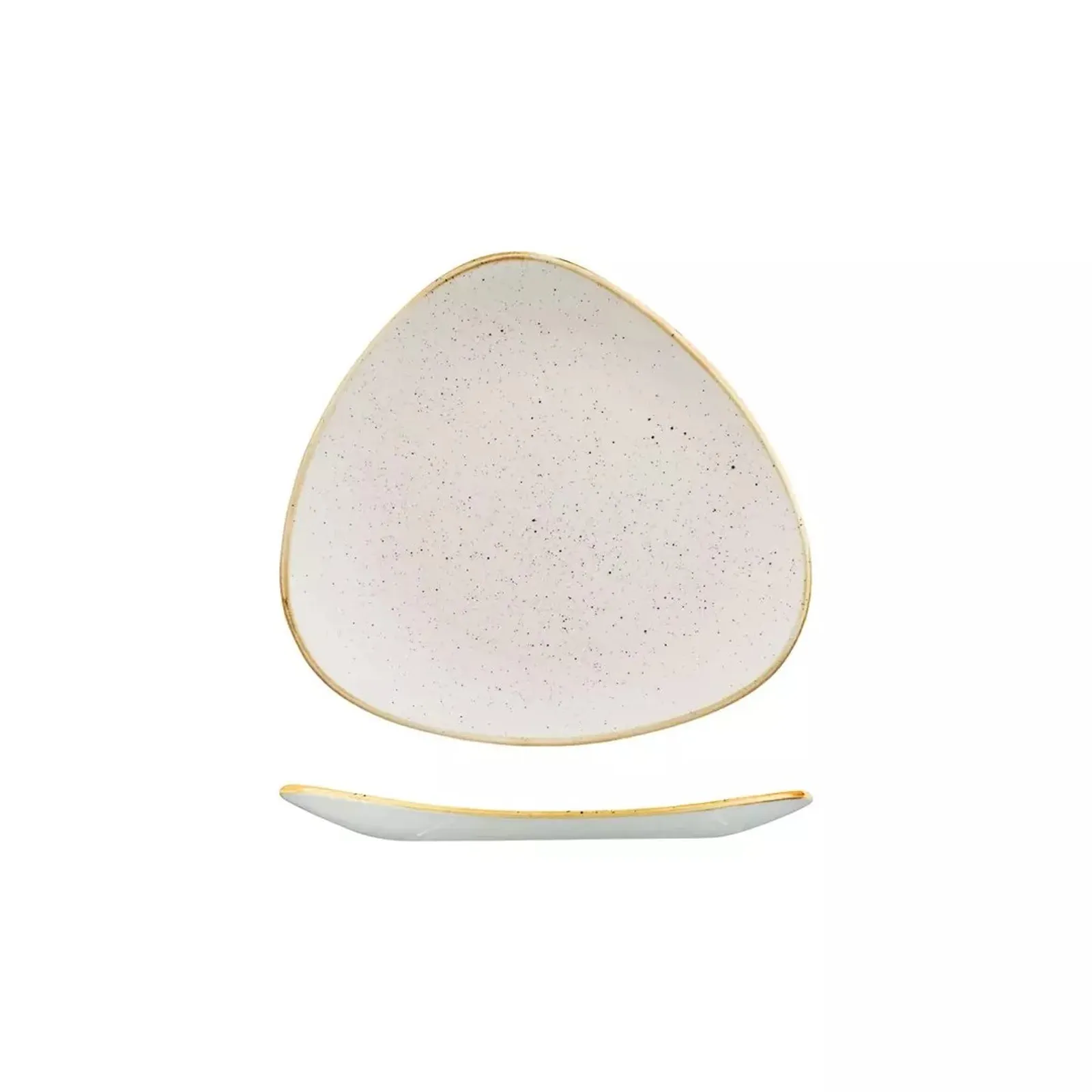 Churchill Stonecast 9975319-W Barley White - Triangular Plate 192x192mm