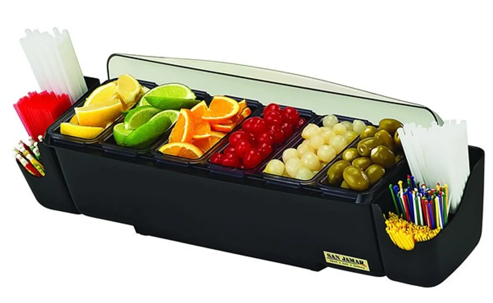 San Jamar BD4006S The Dome Garnish Centre