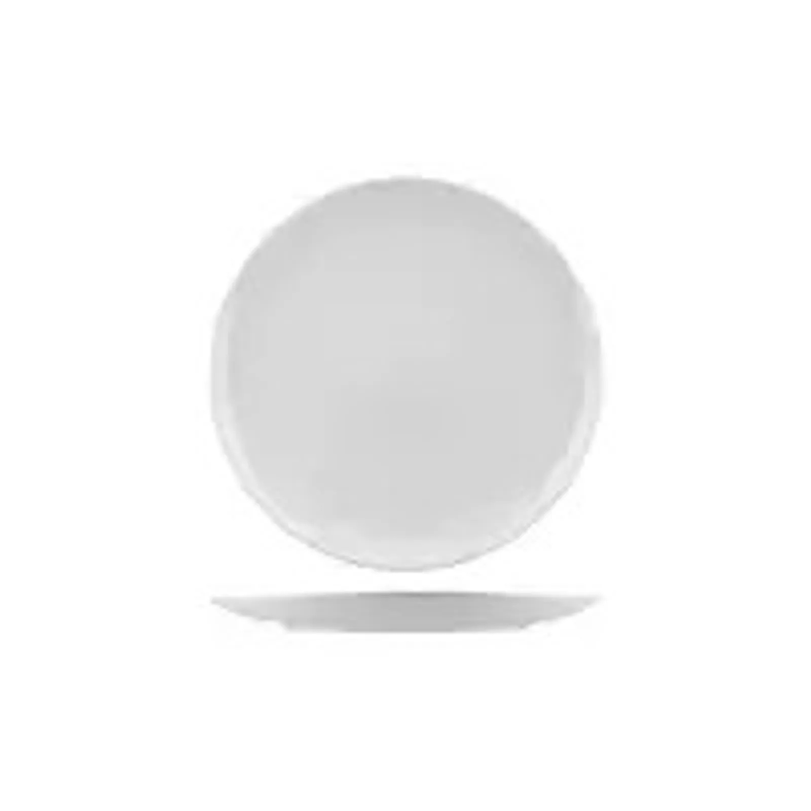Rak Porcelain NPR24 - Nano Round Coupe Plate 240mm