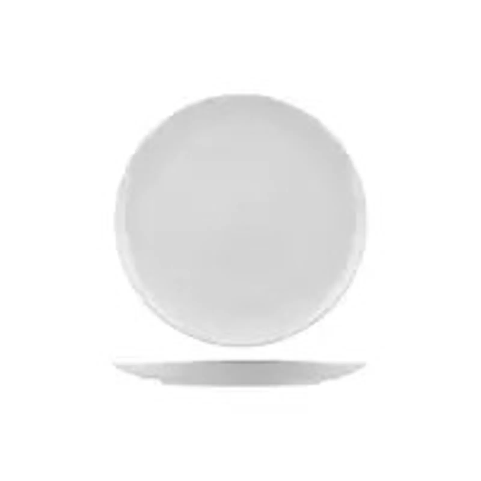 Rak Porcelain NPR27 - Nano Round Coupe Plate 270mm