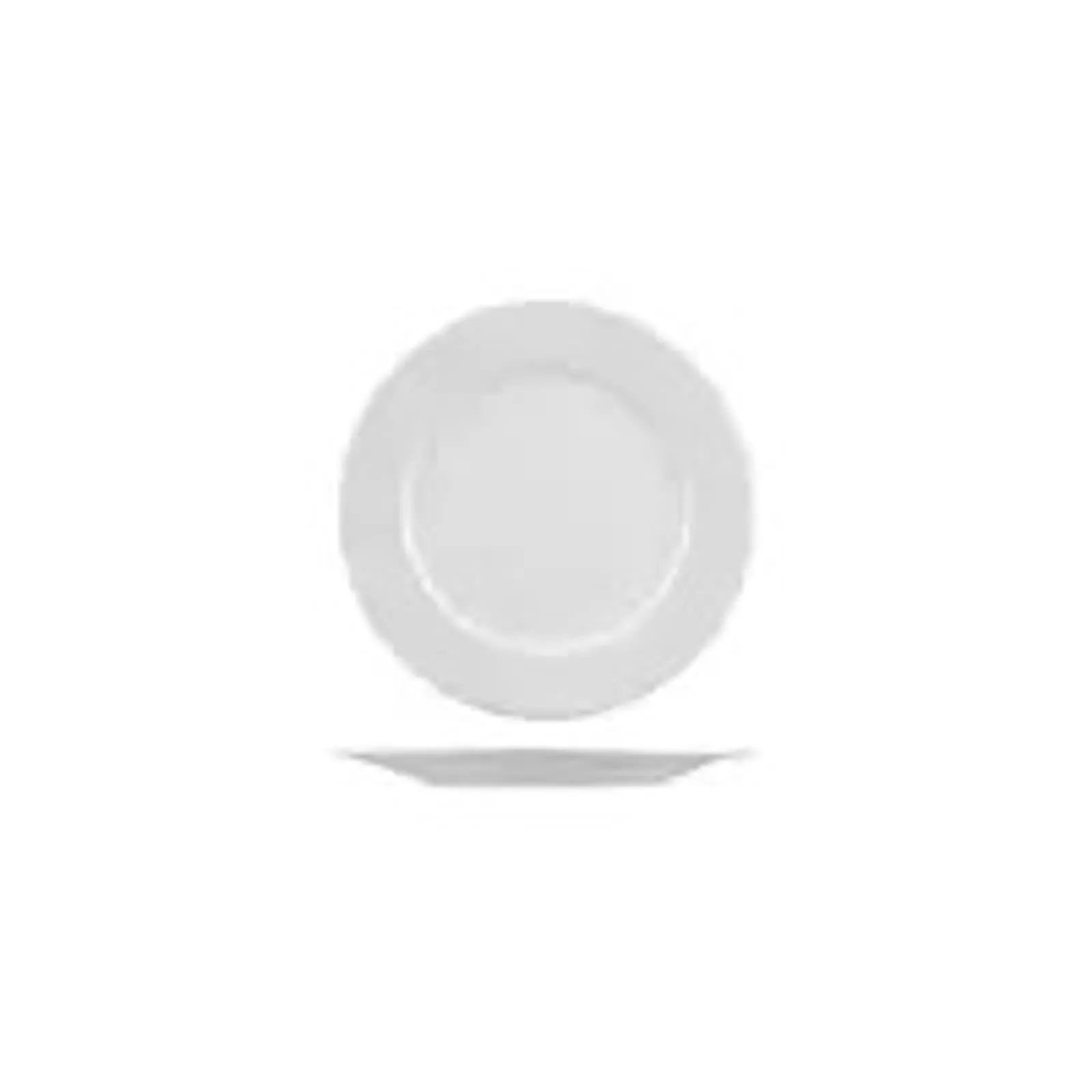 Rak Porcelain RFP19 - Rondo Round Plate - Wide Rim 190mm