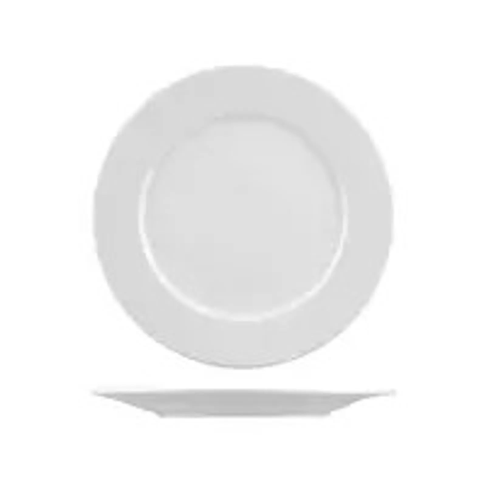 Rak Porcelain RFP29 - Rondo Round Plate - Wide Rim 290mm