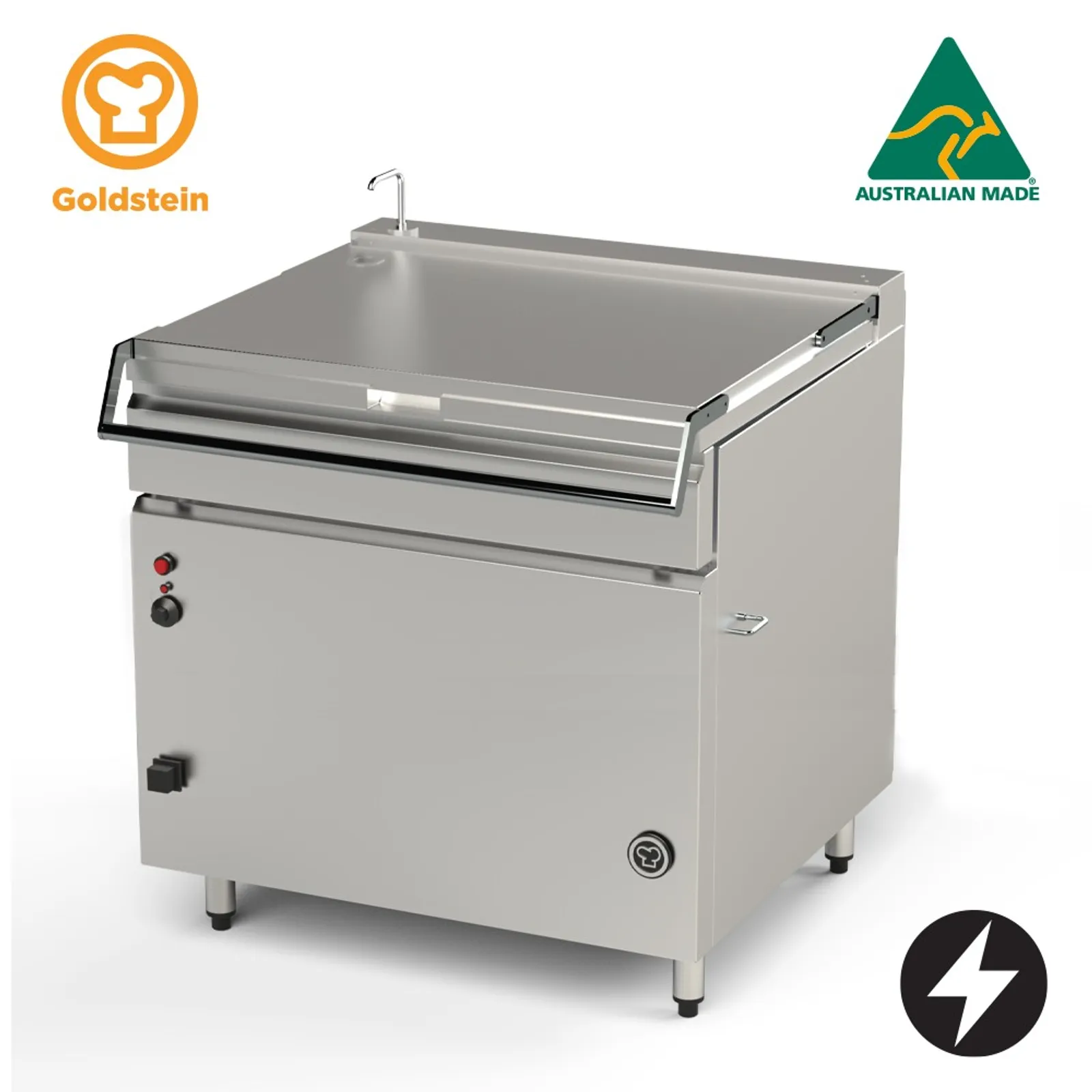 Goldstein BPE135 - Tilting Electric Bratt Pan 135L