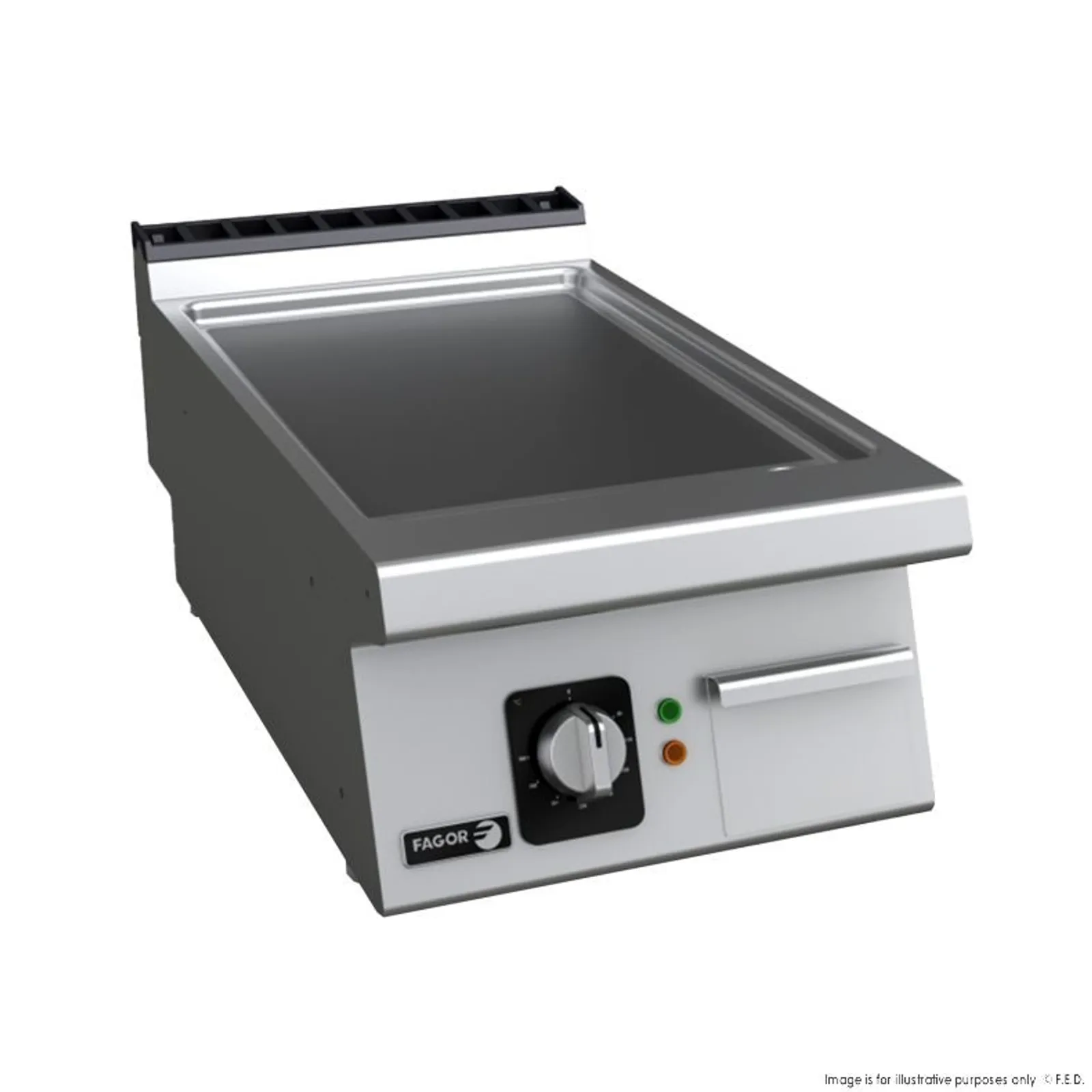 Fagor Professional FT-E705CL - Kore 700 Bench Top Chrome Electric Griddle