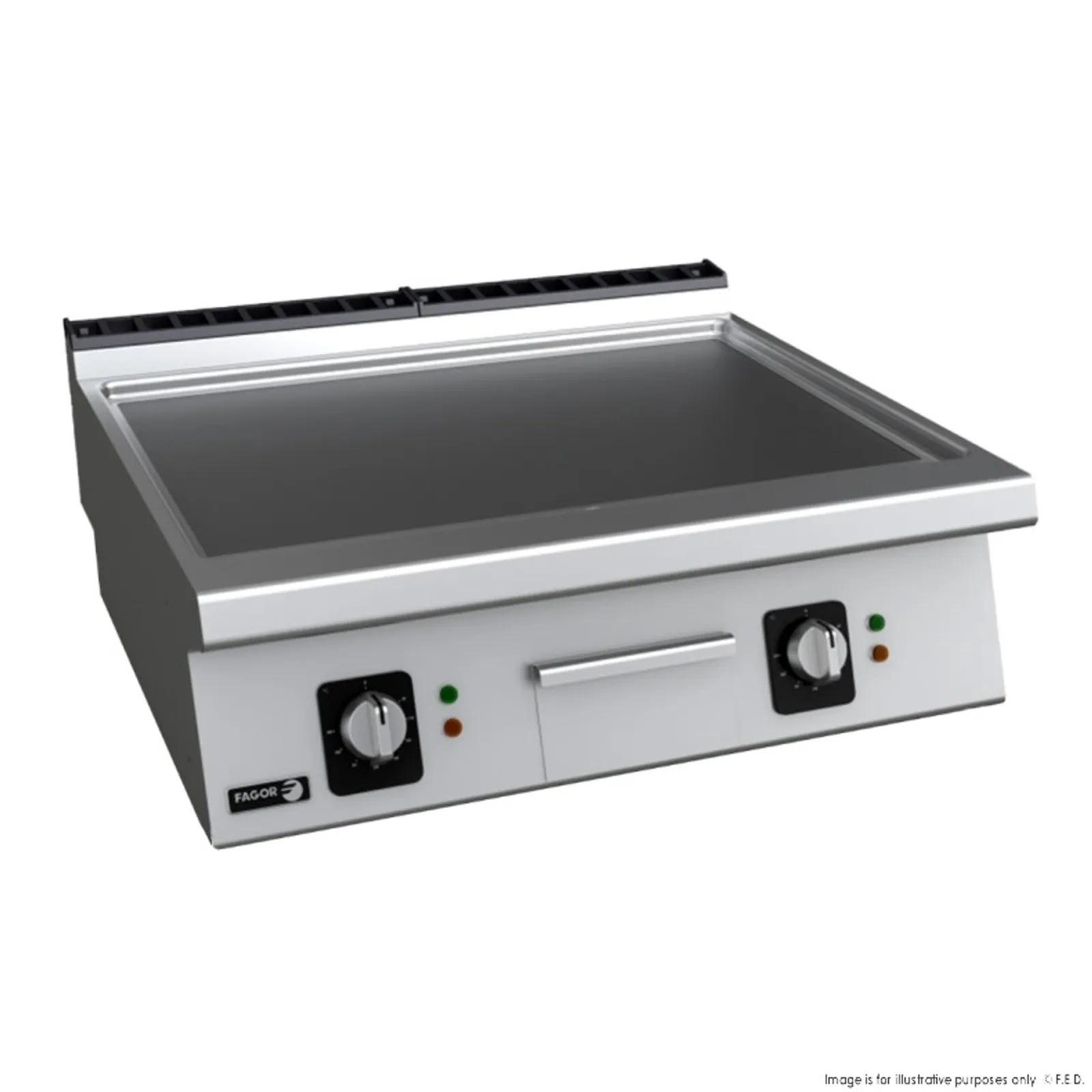 Fagor Professional FT-E710CL - Kore 700 Bench Top Chrome Electric Griddle