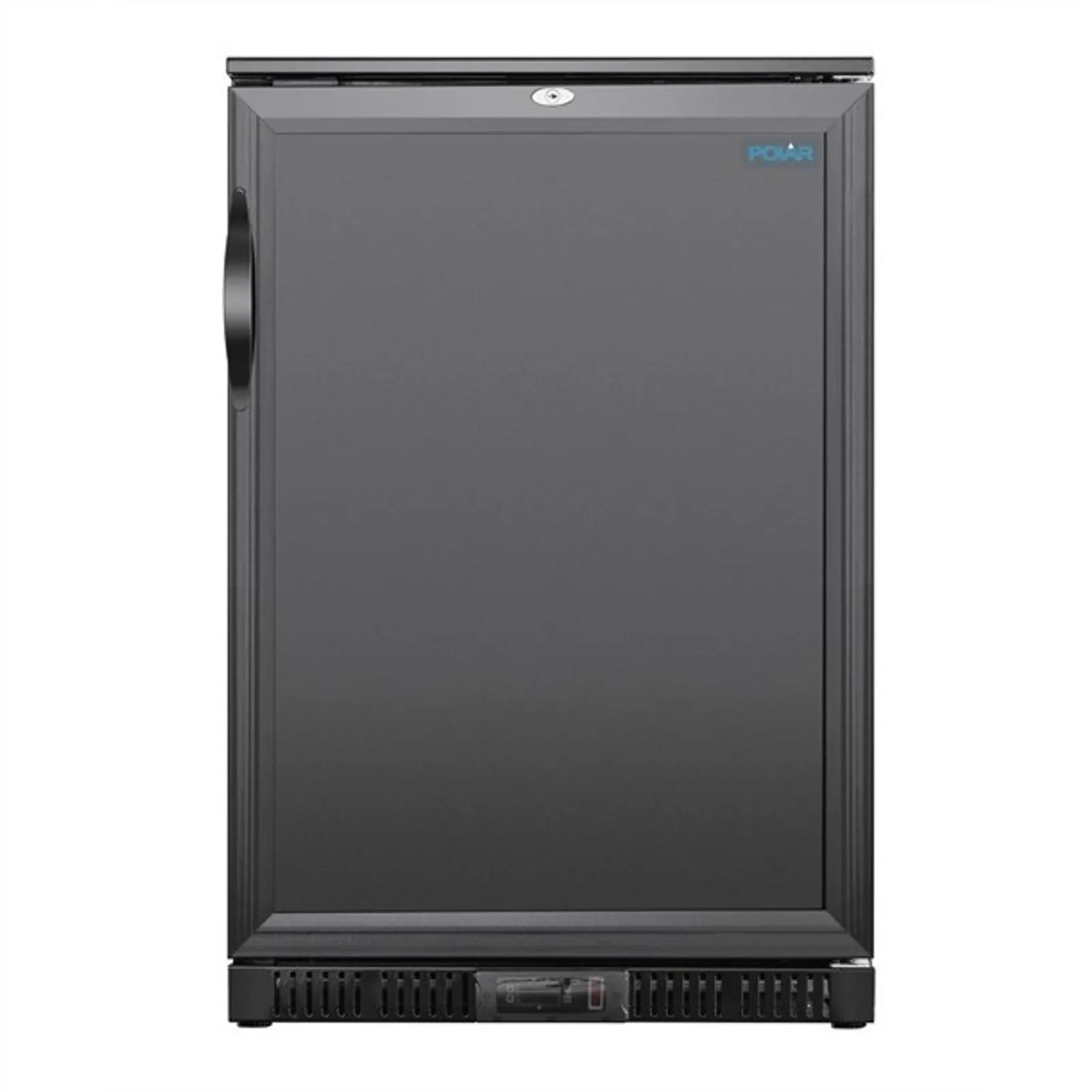 Polar GE997-A - 850mm Single Door Back Bar Cooler Solid Door 128L