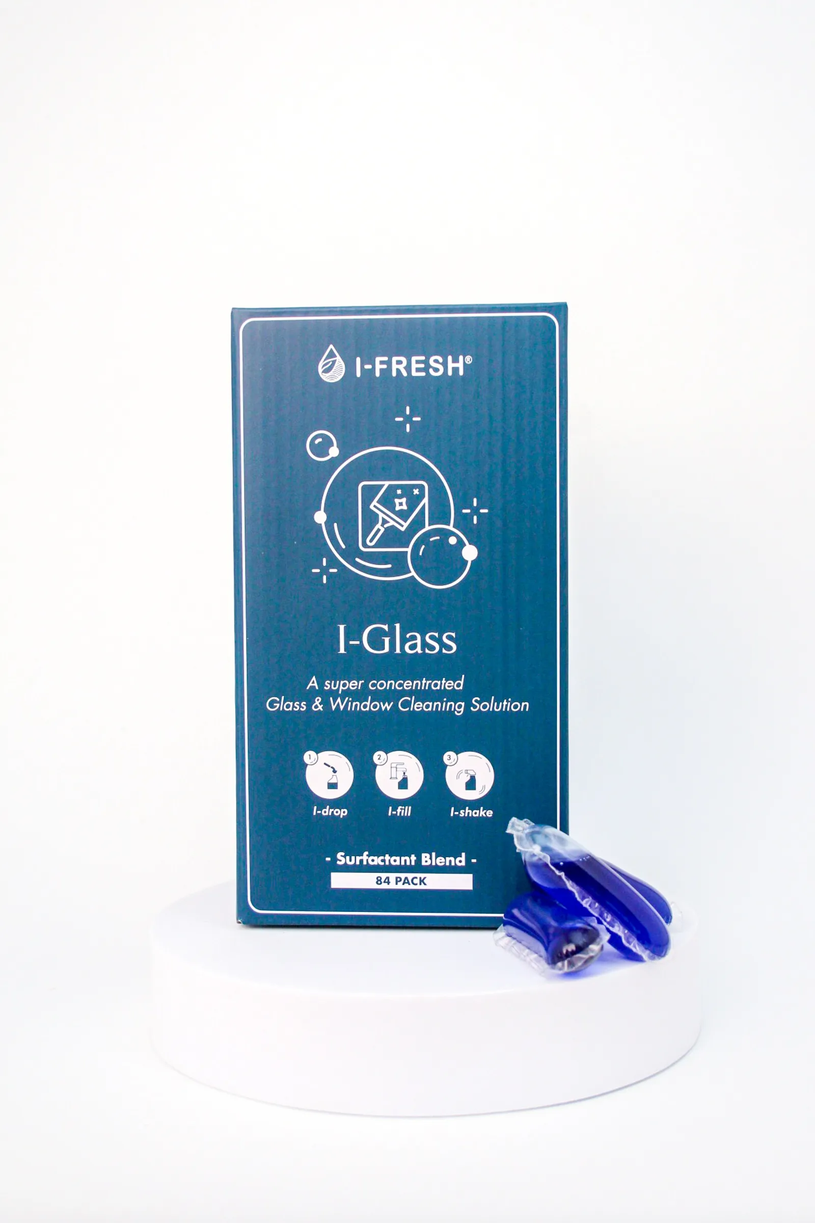 I-Fresh Podz I-Glass - Glass Cleaner (Pack of 84 Podz)