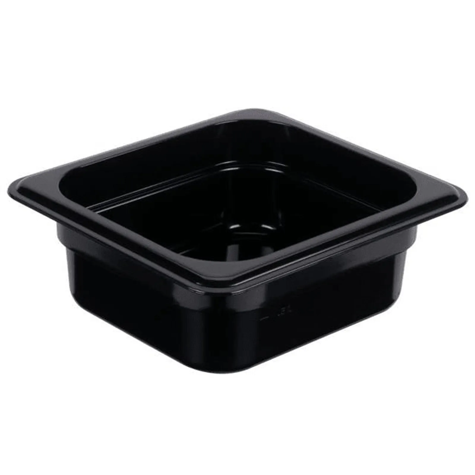 KH Classik Chef 09302 - KH 1/6 X 65mm Steam Pan Black P.C.