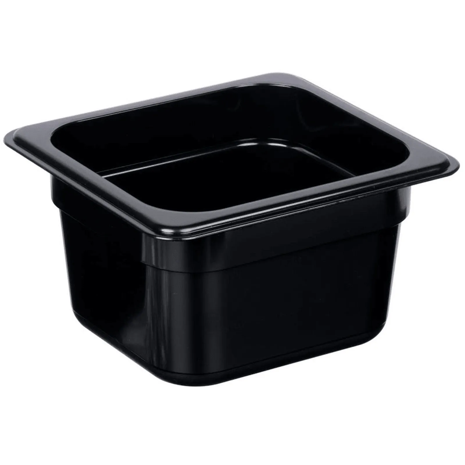 KH Classik Chef 09304 - KH 1/6 X 100mm Steam Pan Black P.C.