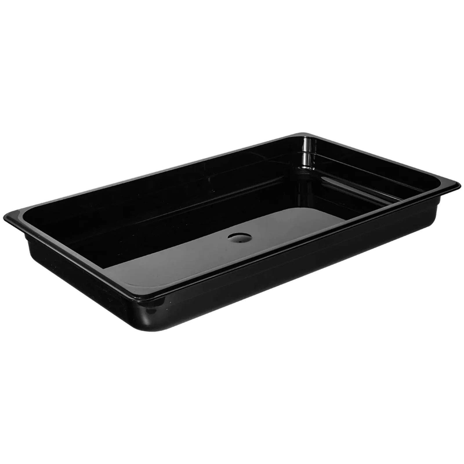 KH Classik Chef 09902 - KH Full Size X 65mm Size – Polycarbonate Steam Pan Black