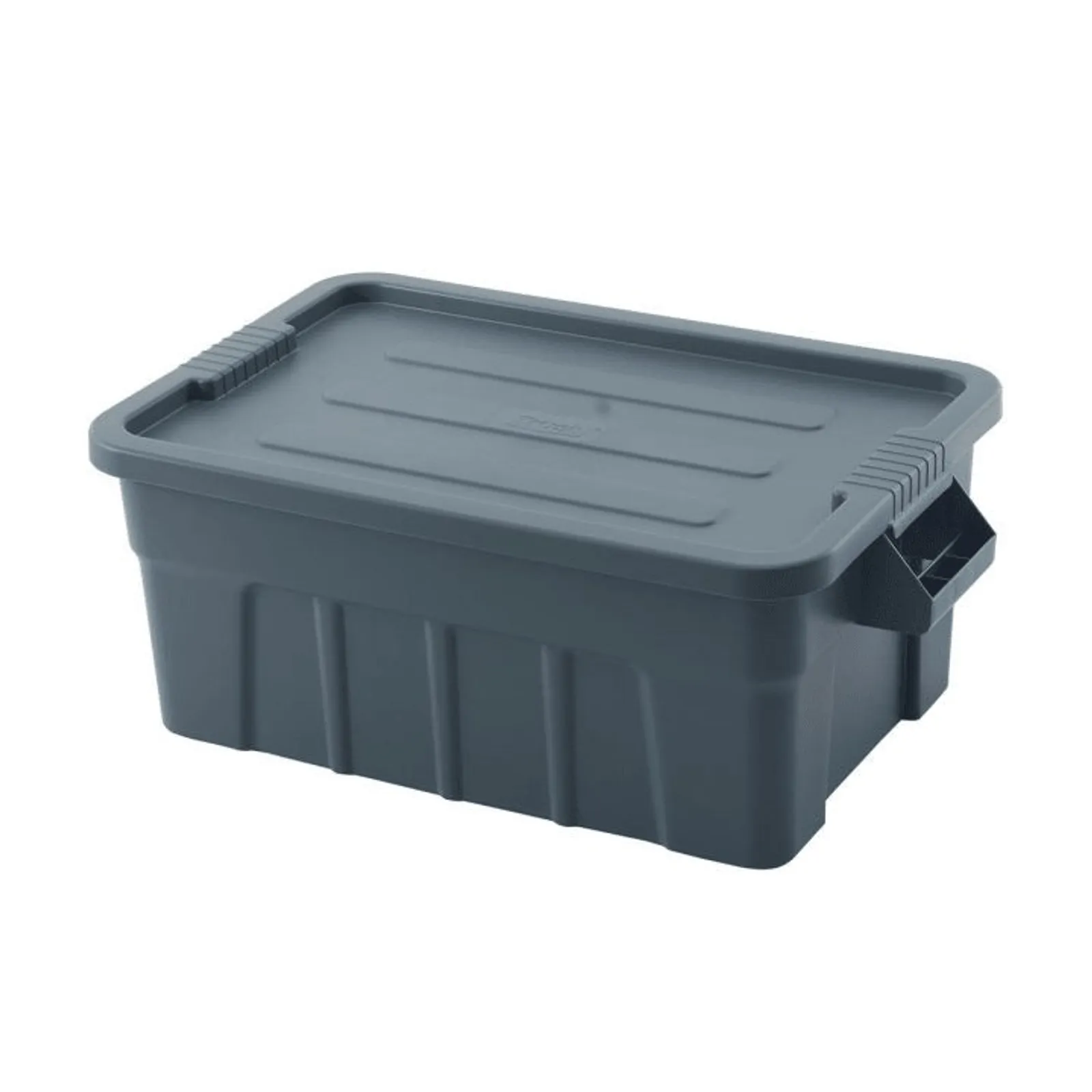 KH TRUST® Commercial 18162 - Tote Box Food Grade & Lid Grey 708x434x272 53lt (3011)