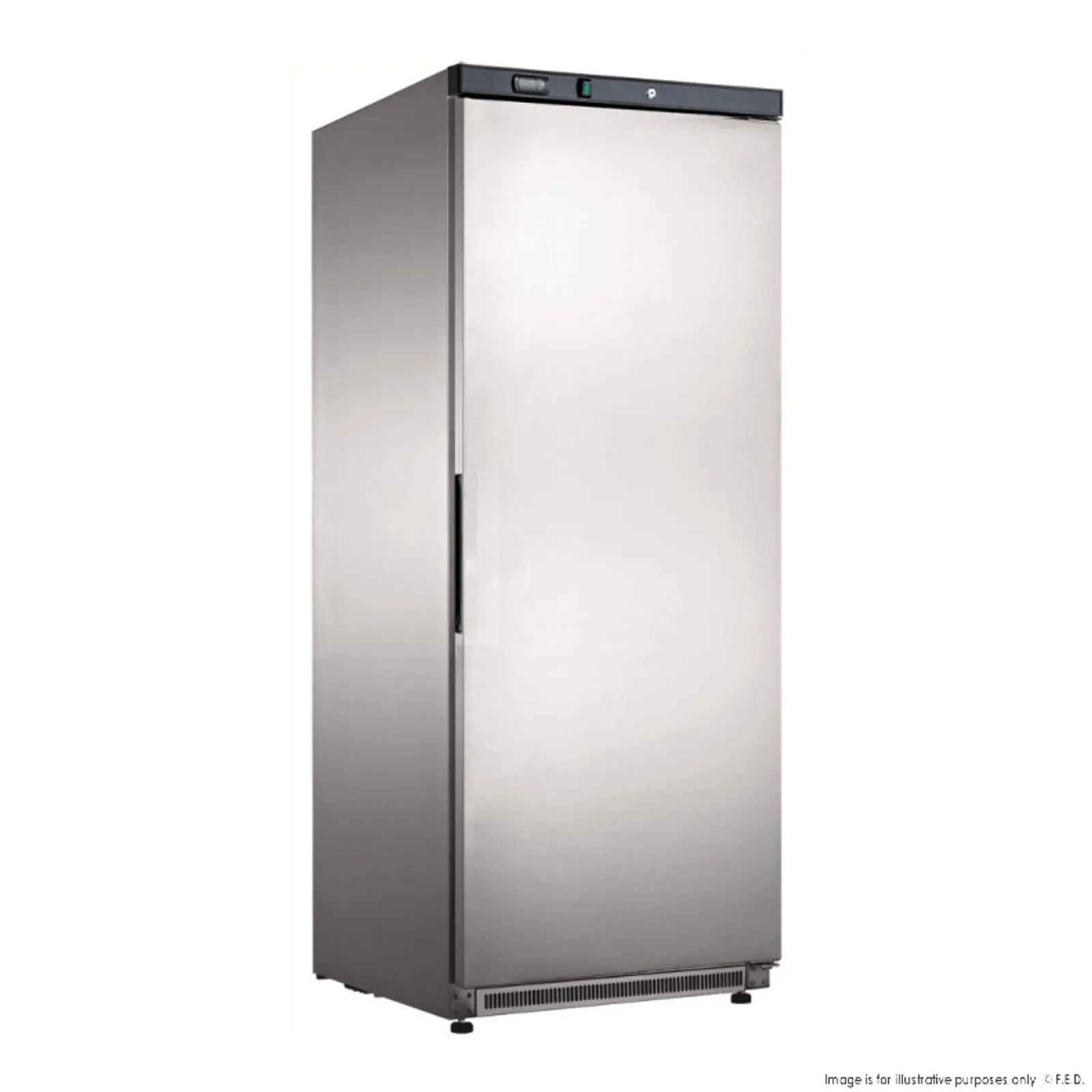 FED-X XR600SS - Stainless Steel Upright Static Fridge