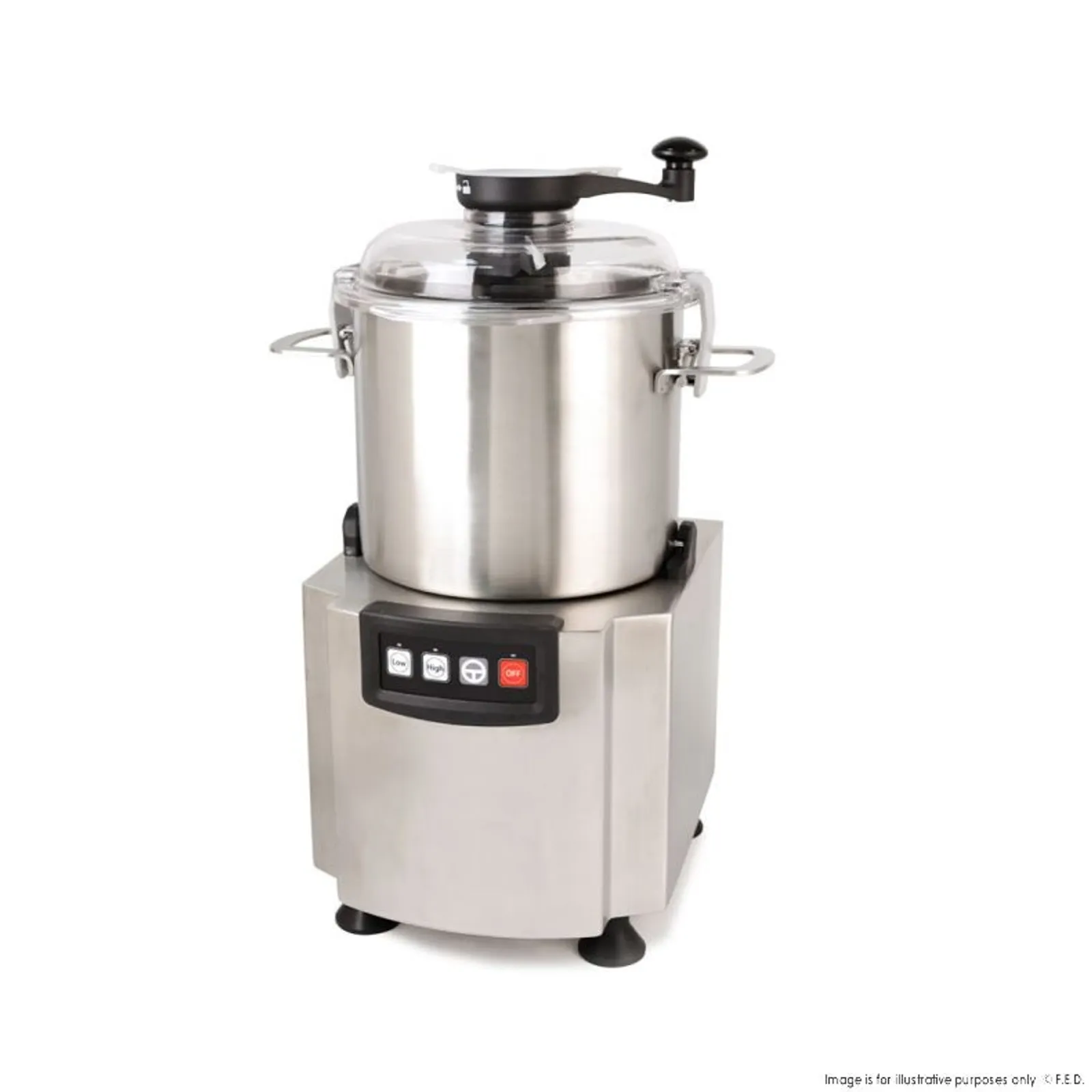Yasaki BC-8V2 - Double Speeds 8L Table Top Cutter Mixer / Bowl Cutter