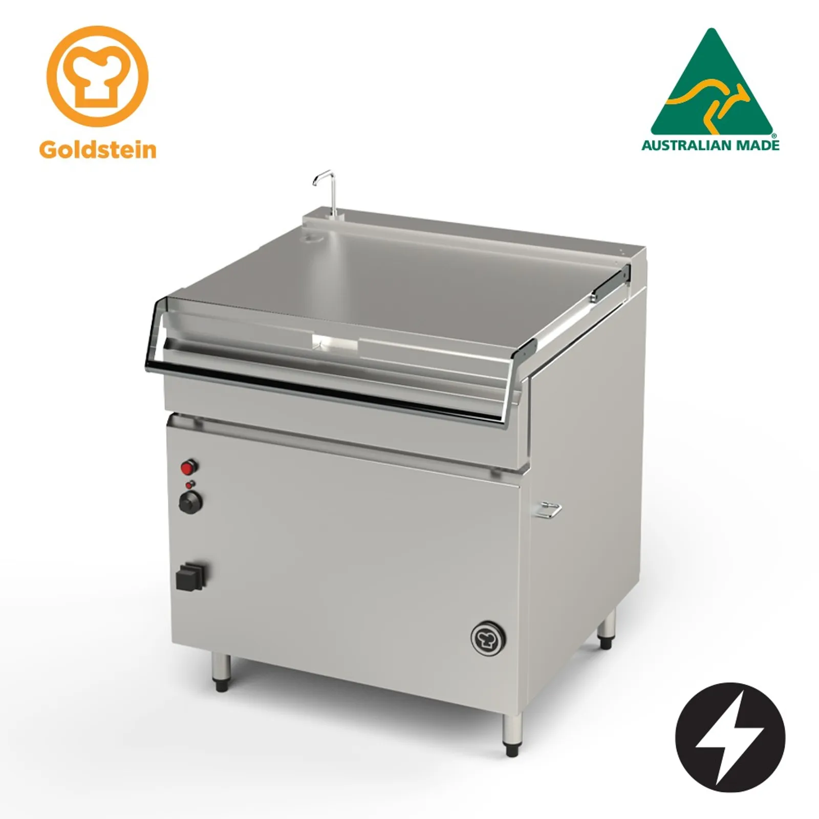 Goldstein BPE65 - 65L Tilting Electric Bratt Pan