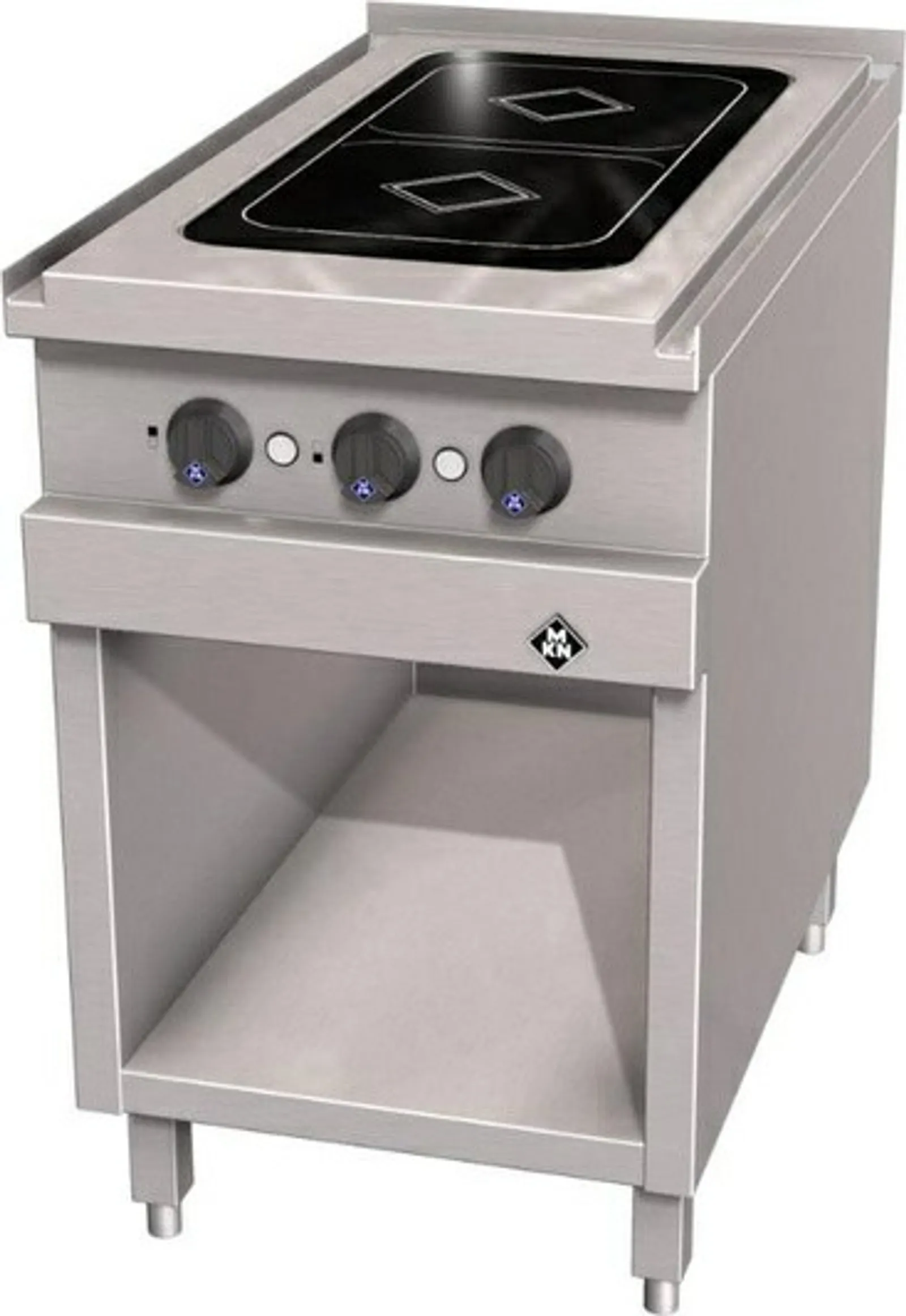 MKN 2023107 - Electric Surface Induction Range 2-Zone Optima 850