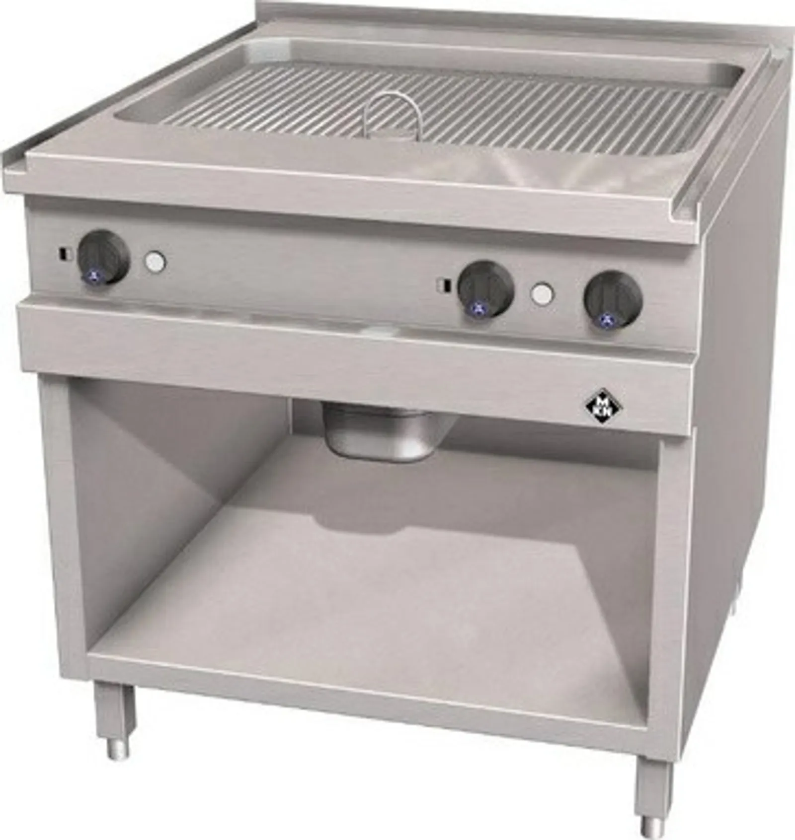 MKN 2021141A - Electric Griddle Plate 2 Supra Full Ribbed