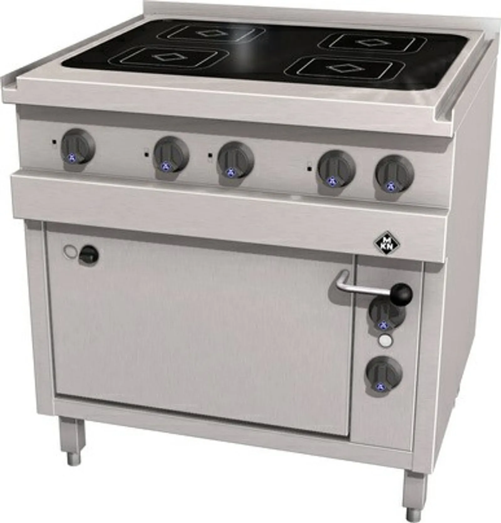 MKN 2123403 - Electric Ceramic Range Vitro 4 x 210 w/ Electric Oven Optima 700